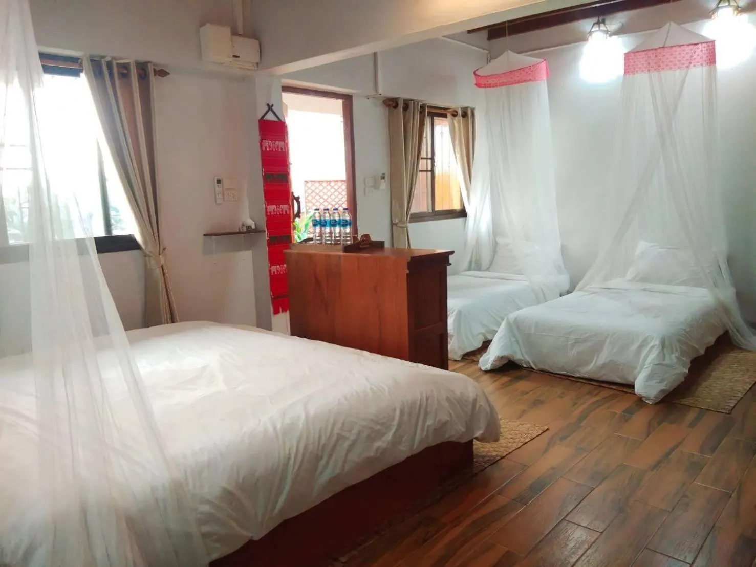 Bed in Apilapa Hotel