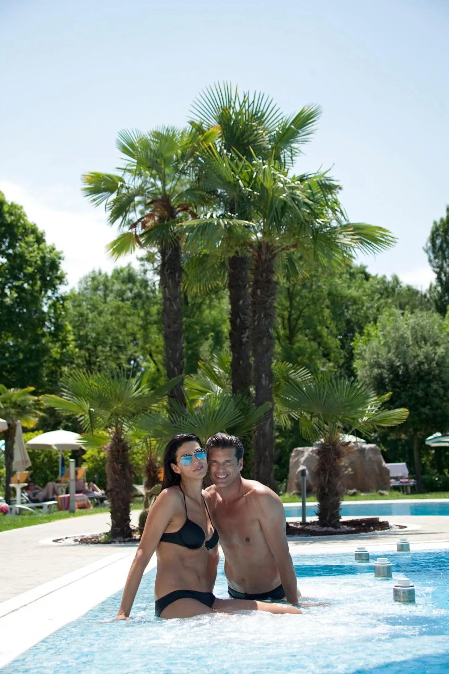 Guests in Hotel Harrys' Garden