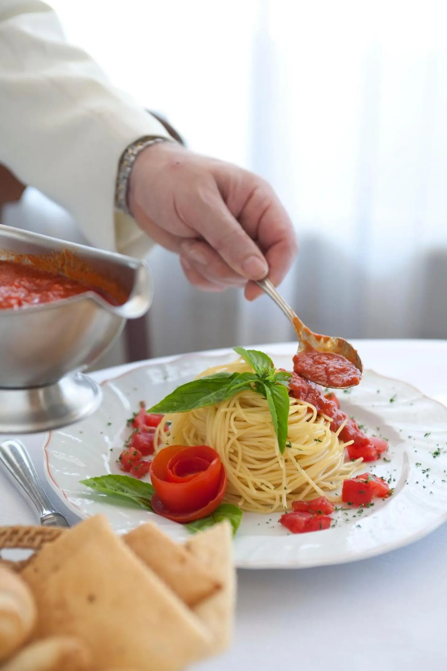 Food close-up in Hotel Harrys' Garden
