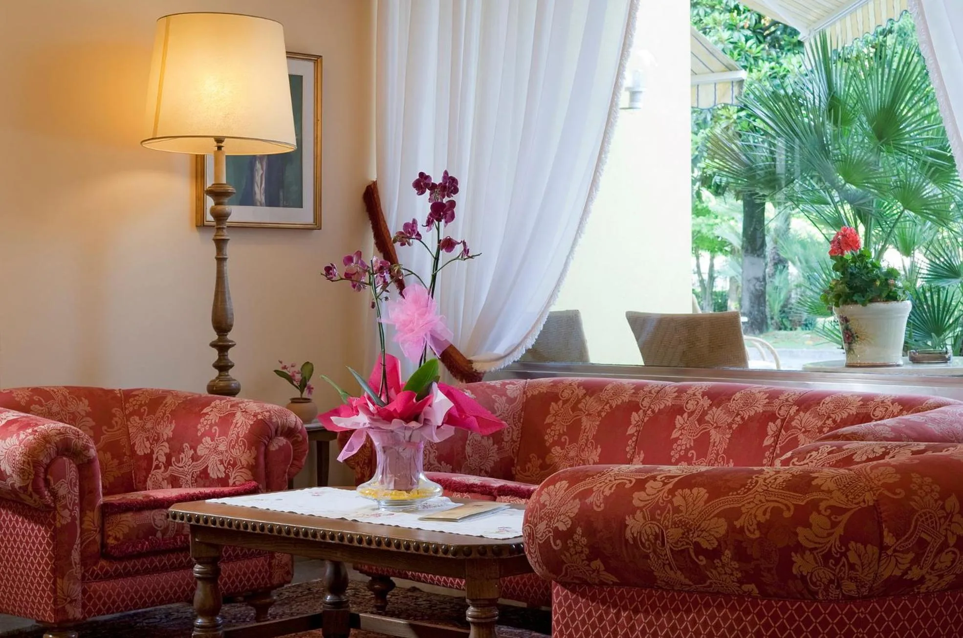 Lobby or reception in Hotel Harrys' Garden