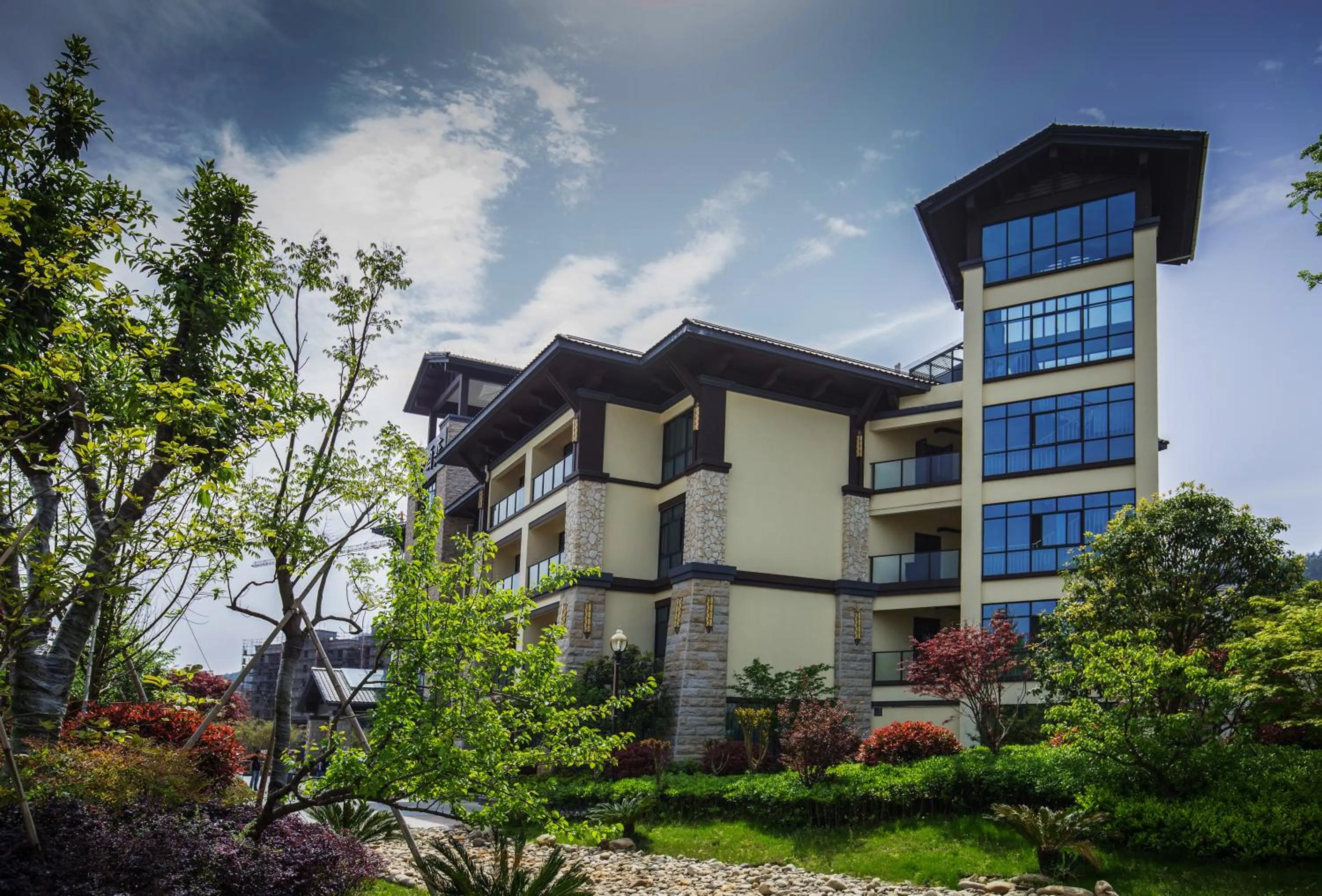 Property building in SSAW Boutique Hotel Hangzhou Qiandao Lake