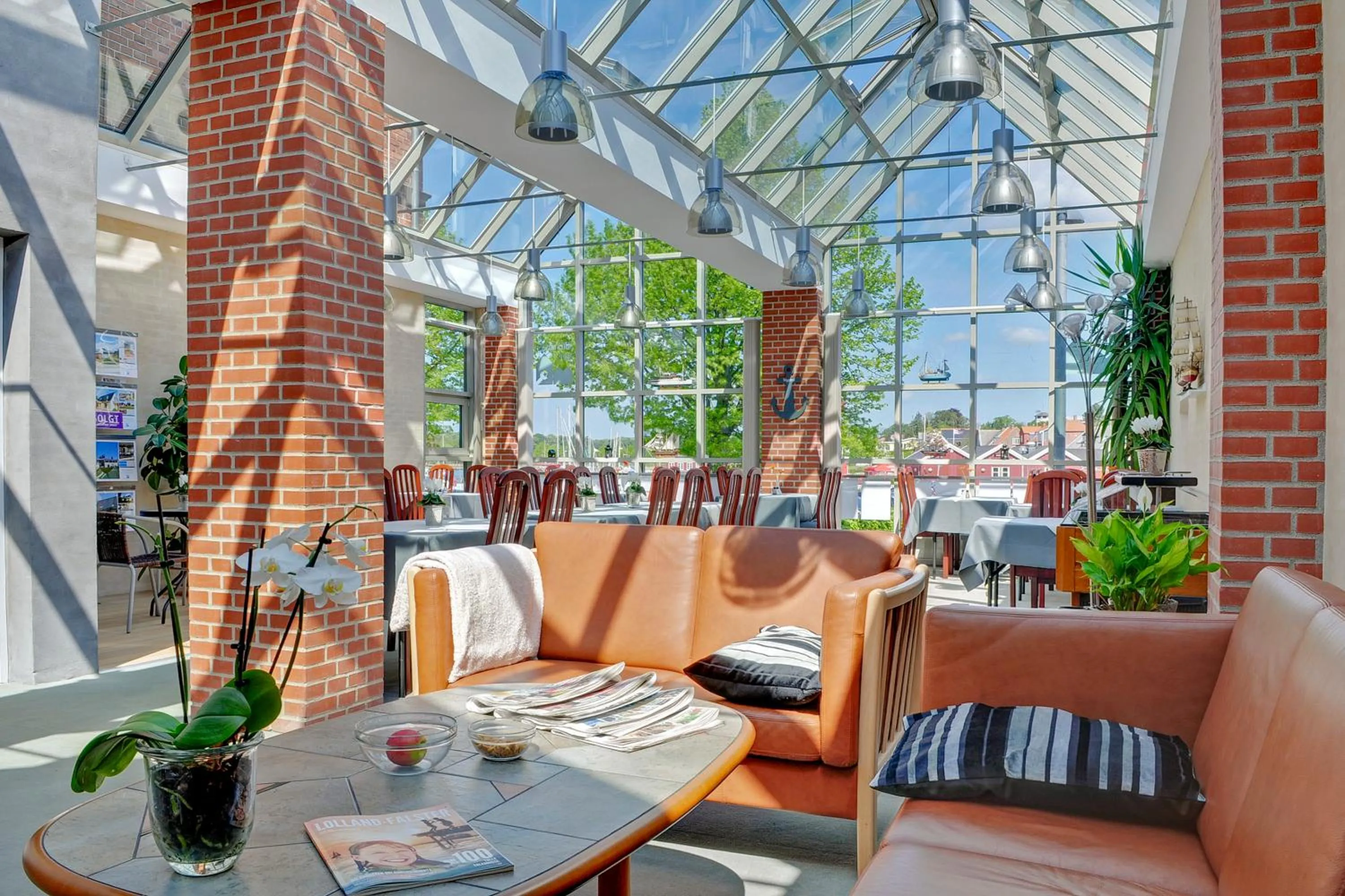 Restaurant/places to eat in Hotel Nysted Havn