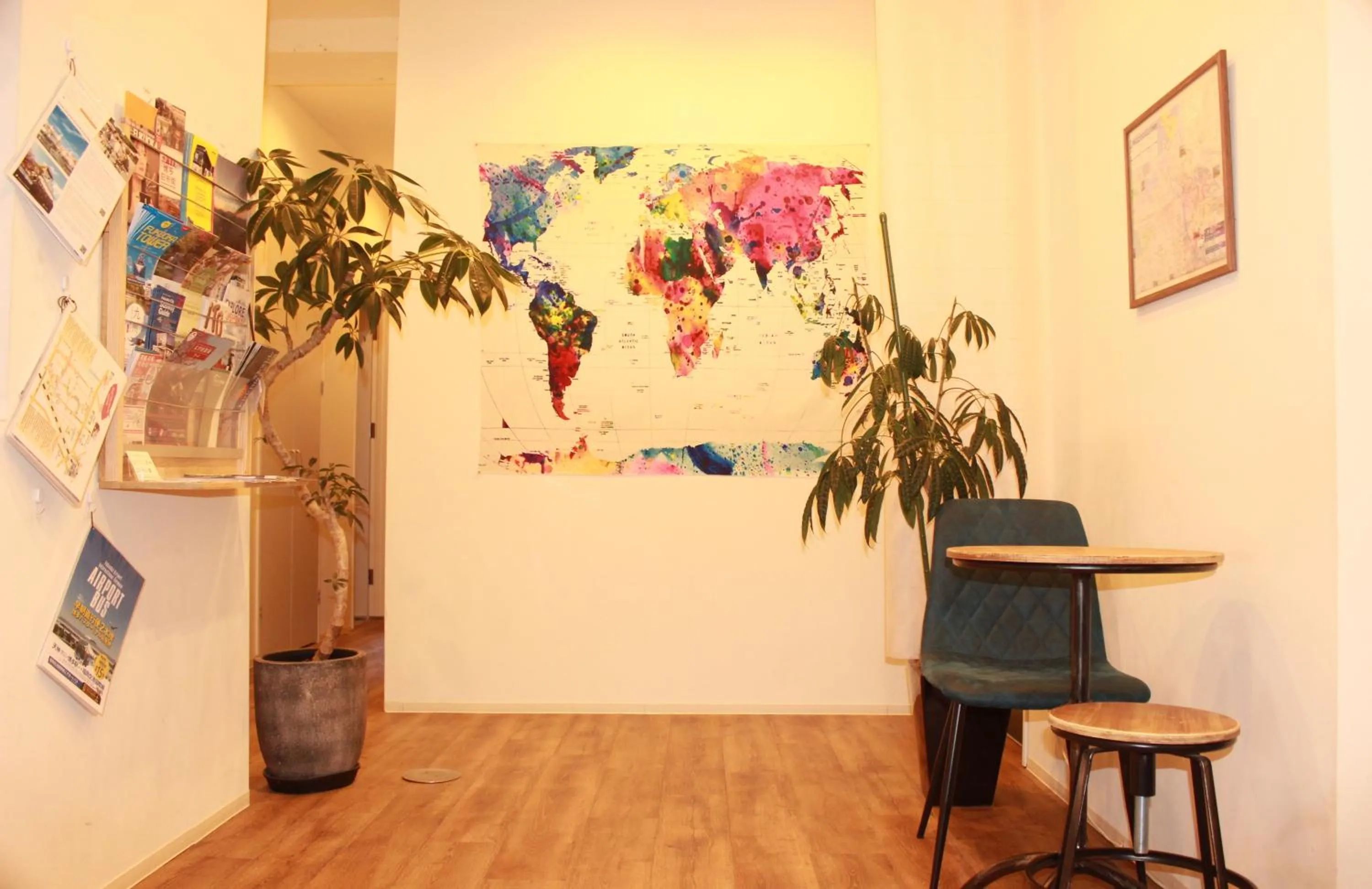 Lobby or reception in Hostel TOKI