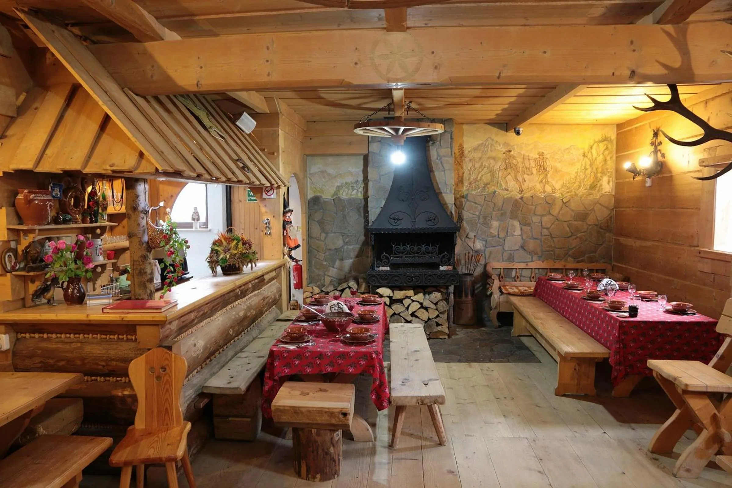 Dining area in Moje Tatry Gluten Free