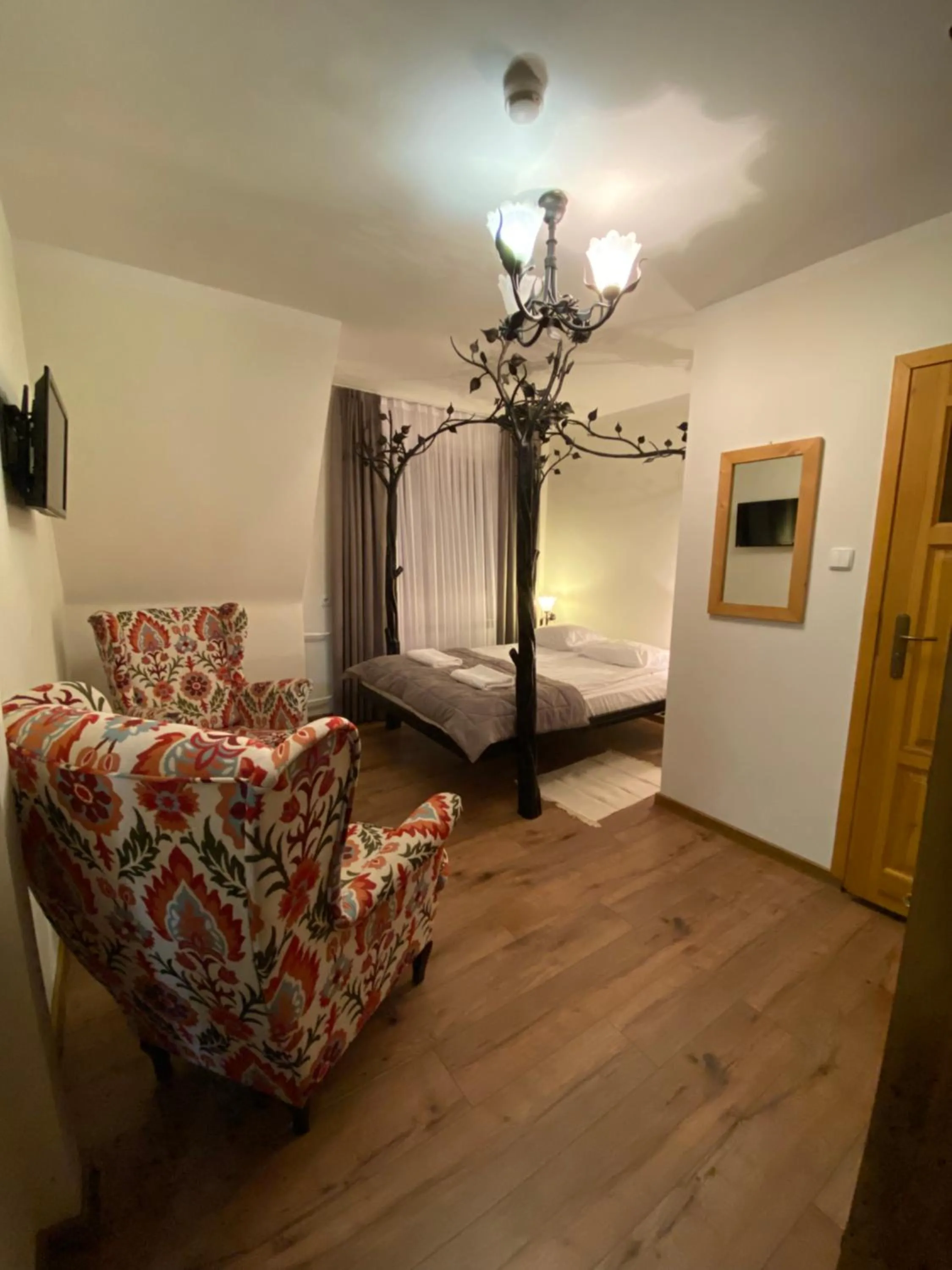 Seating area, Bed in Moje Tatry Gluten Free