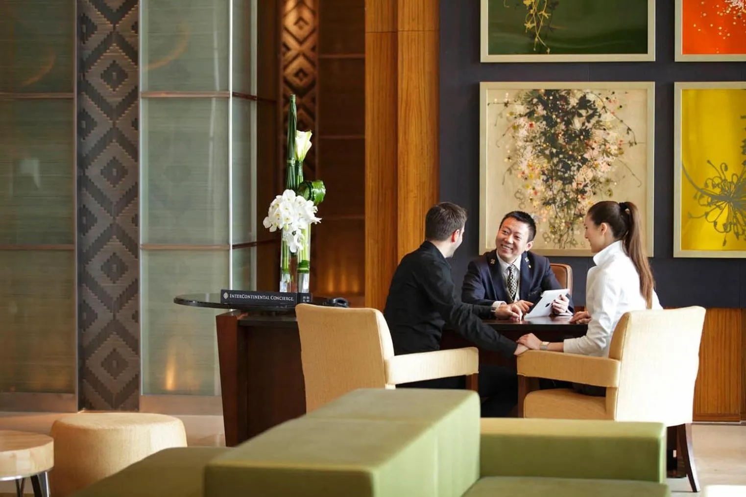 Lobby or reception in InterContinental Suzhou Hotel by IHG