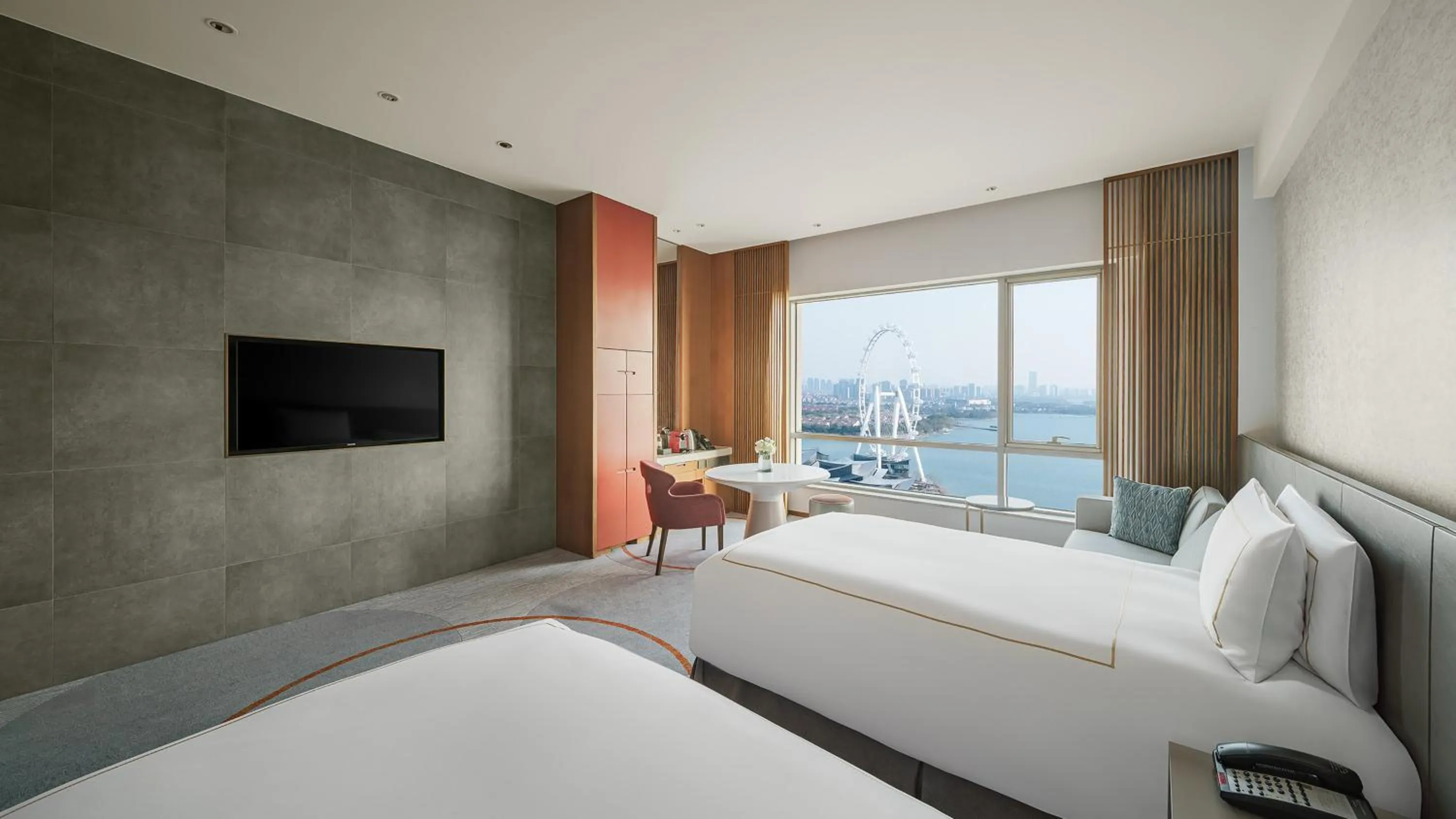 Photo of the whole room, Bed in InterContinental Suzhou Hotel by IHG