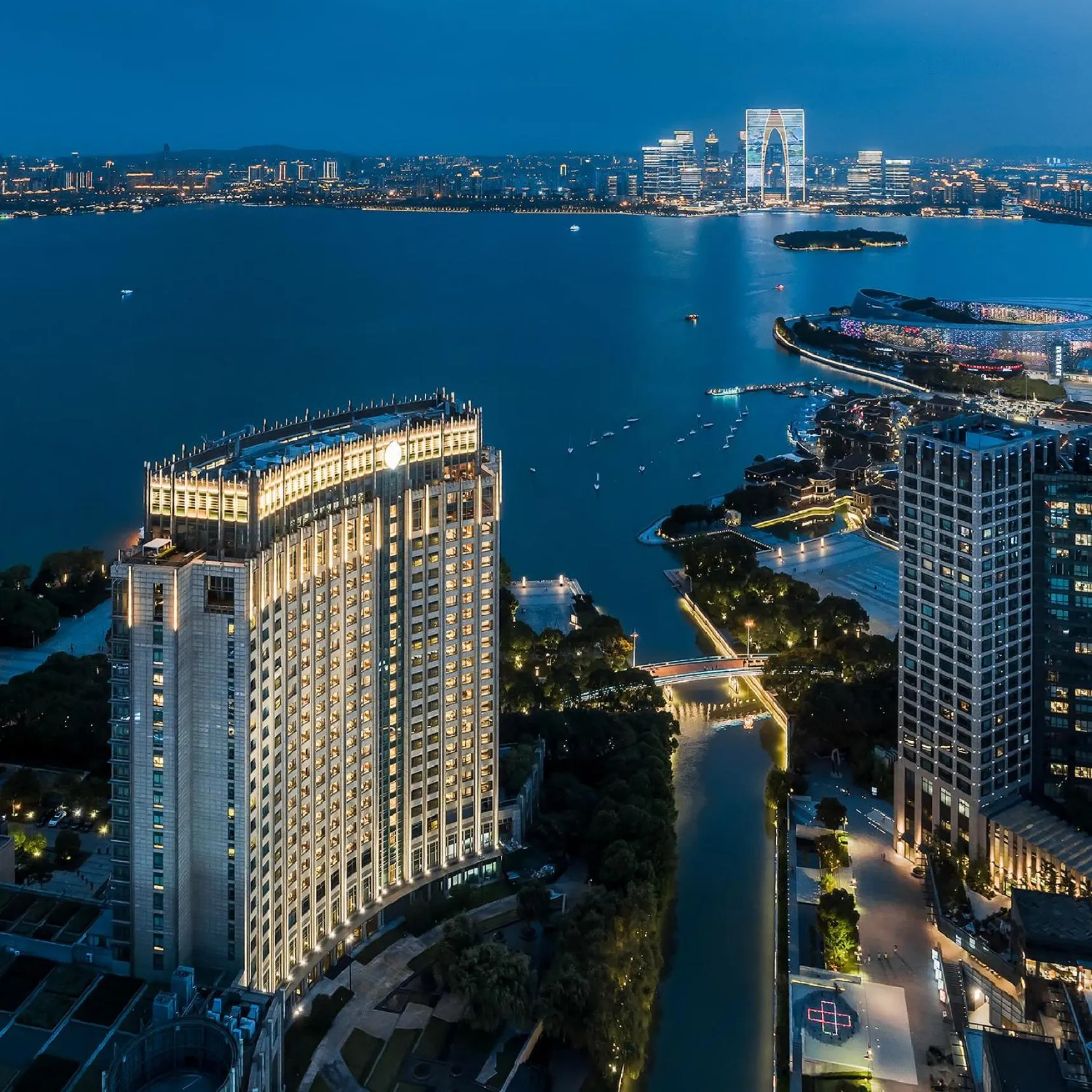 Property building in InterContinental Suzhou Hotel by IHG