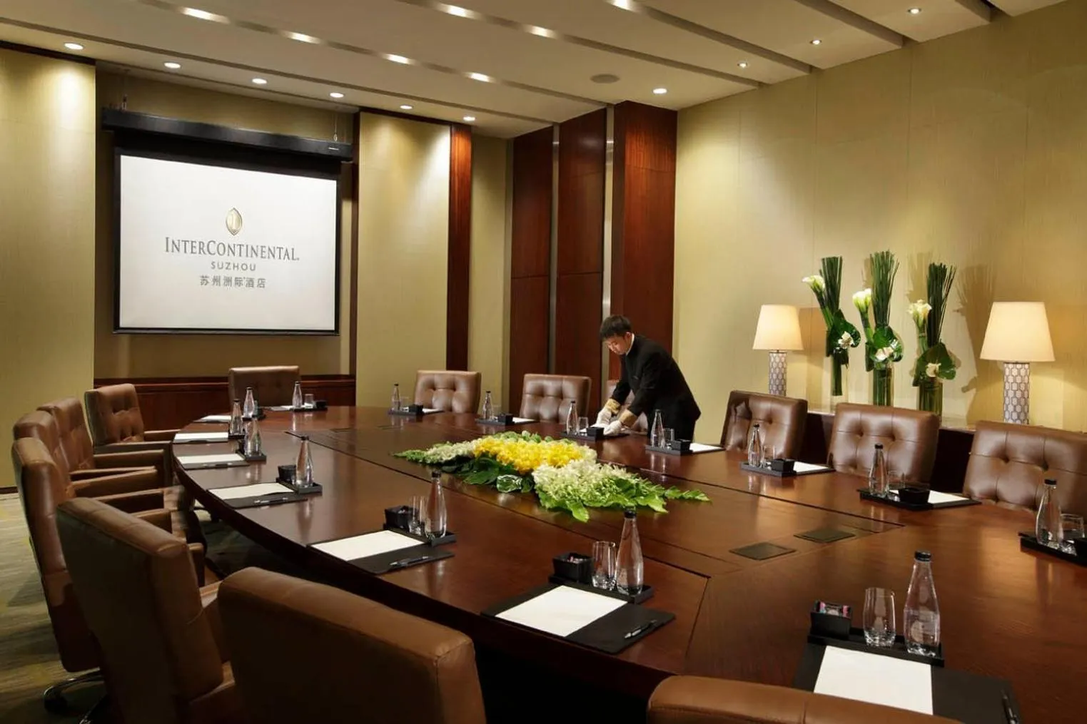 Meeting/conference room in InterContinental Suzhou Hotel by IHG