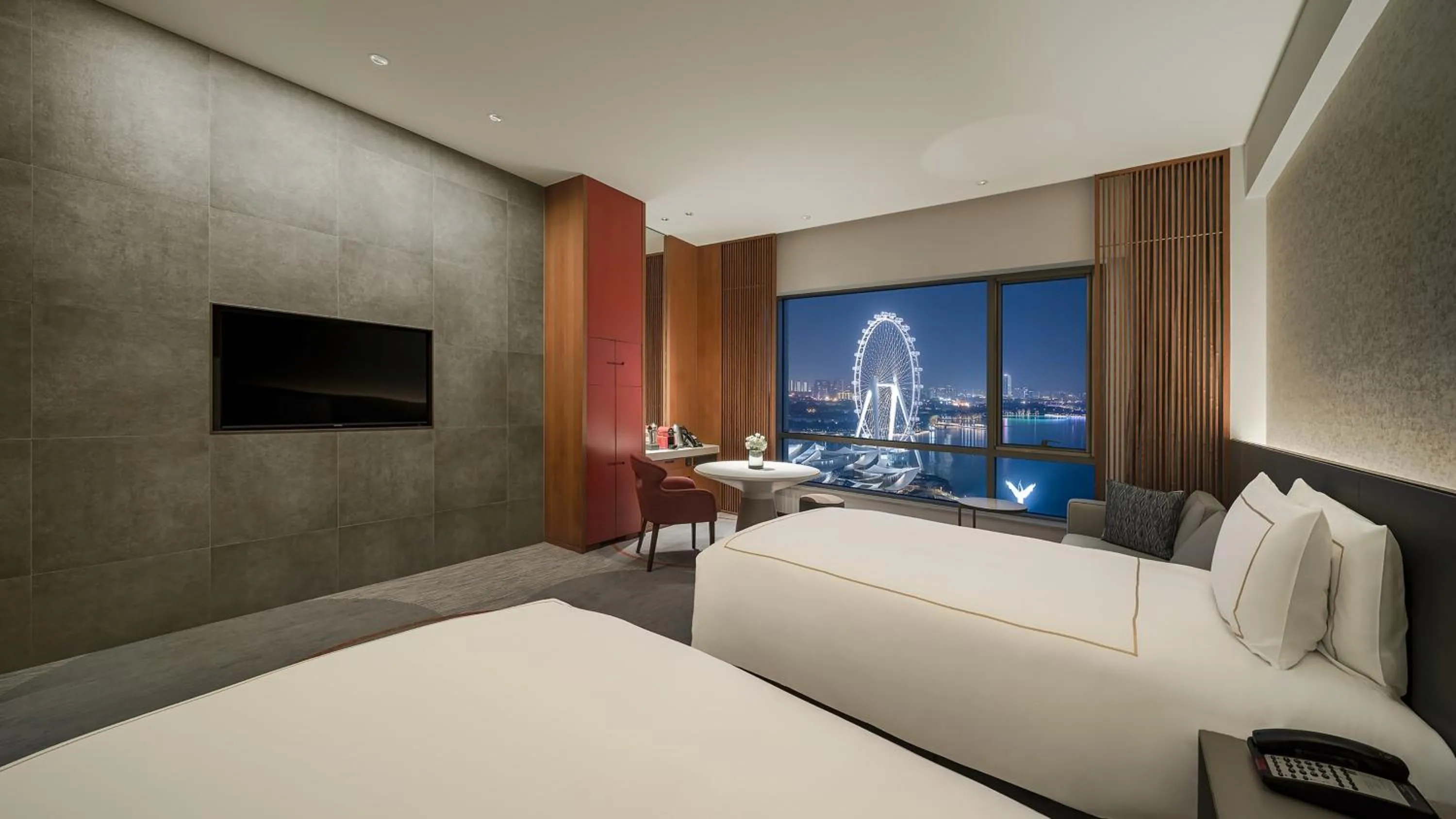 Photo of the whole room, Bed in InterContinental Suzhou Hotel by IHG