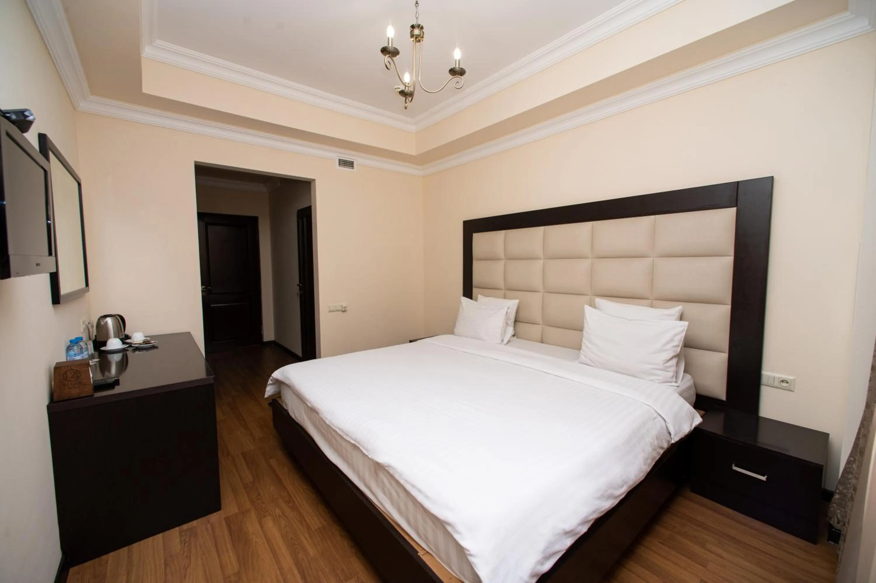 Bed in 14 Floor Hotel