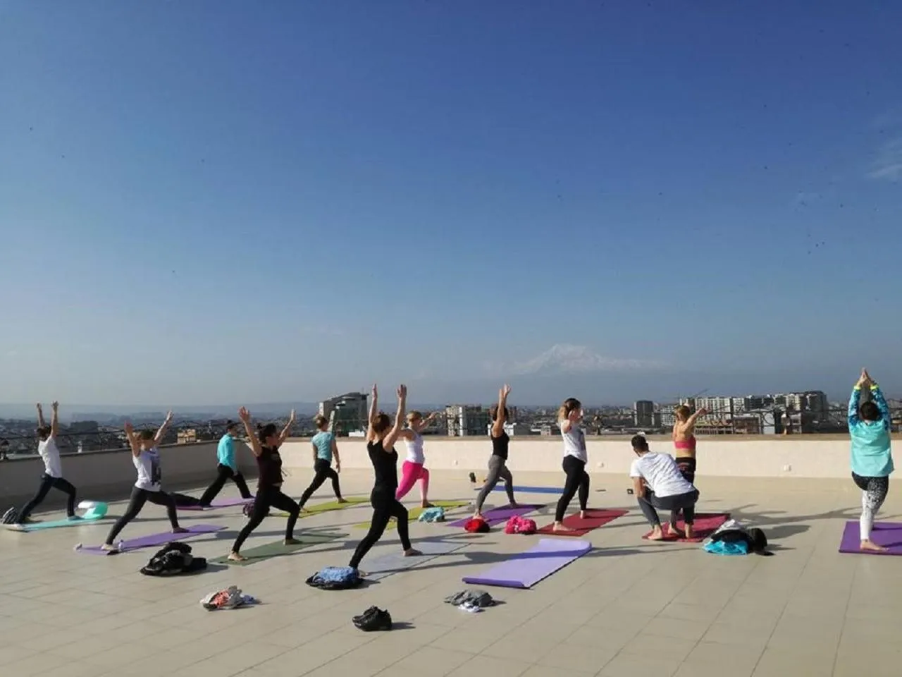 Balcony/Terrace in 14 Floor Hotel