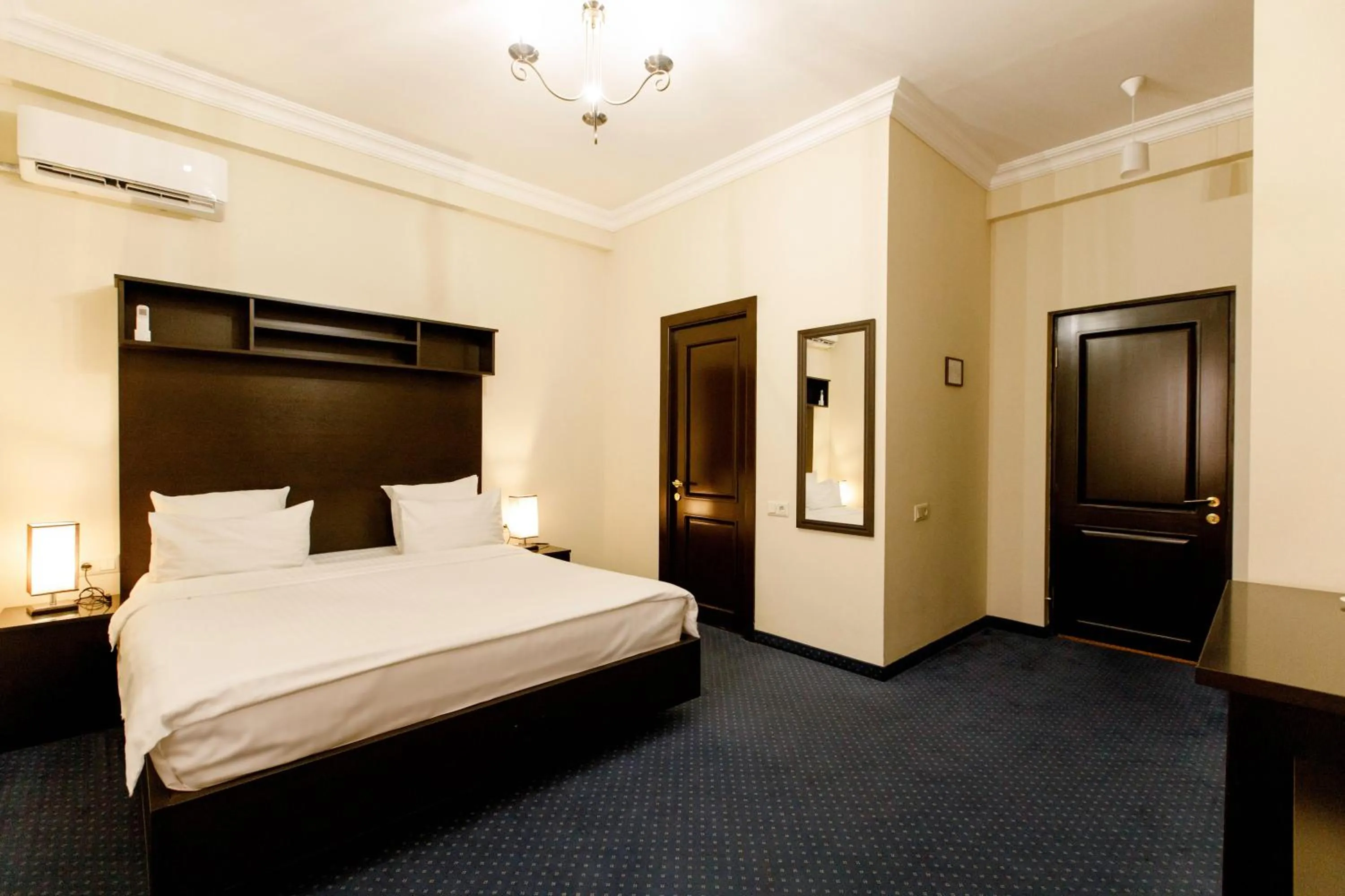 Bed in 14 Floor Hotel