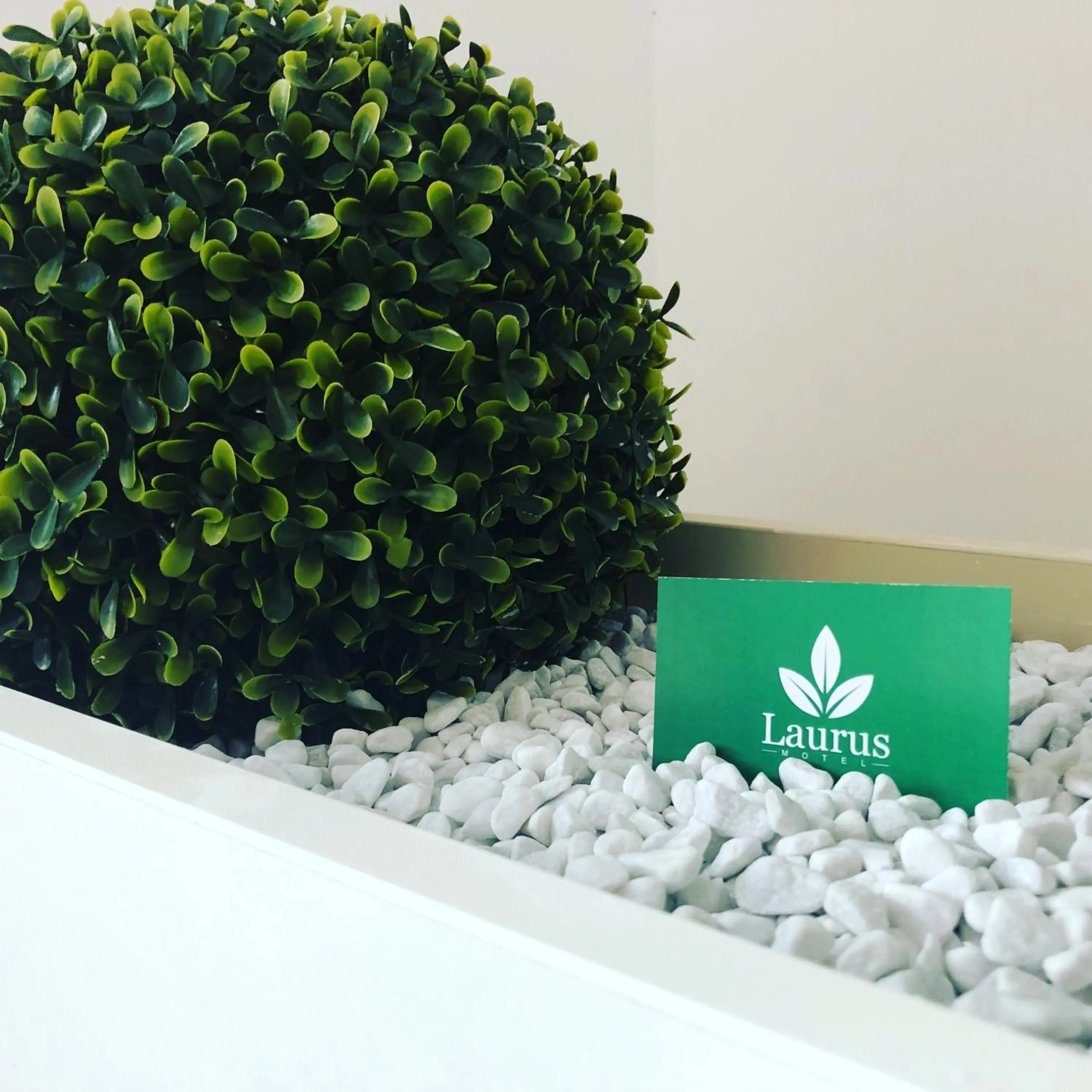 Property logo or sign in Laurus Motel Airport Tuzla