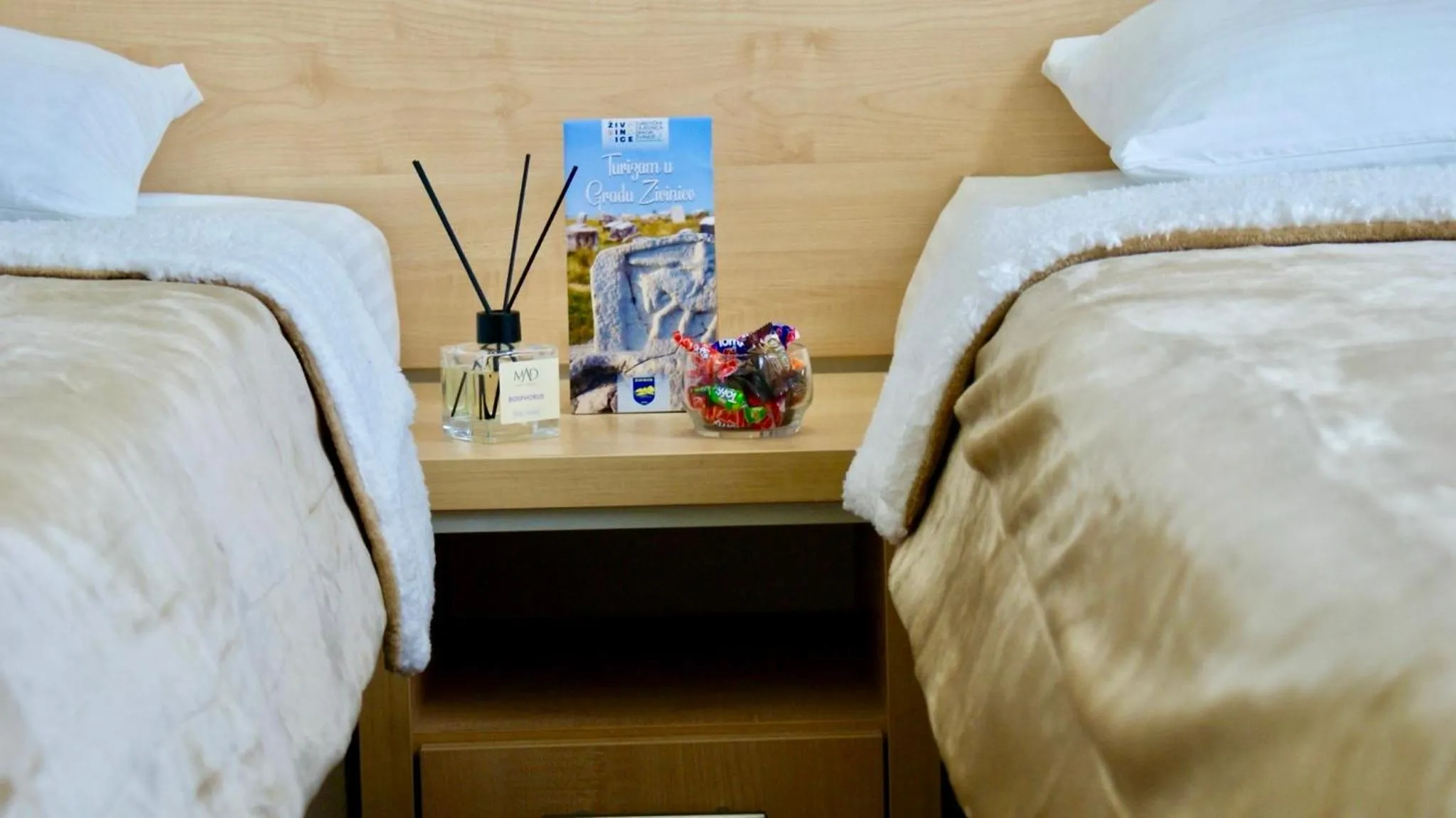 Bed in Laurus Motel Airport Tuzla