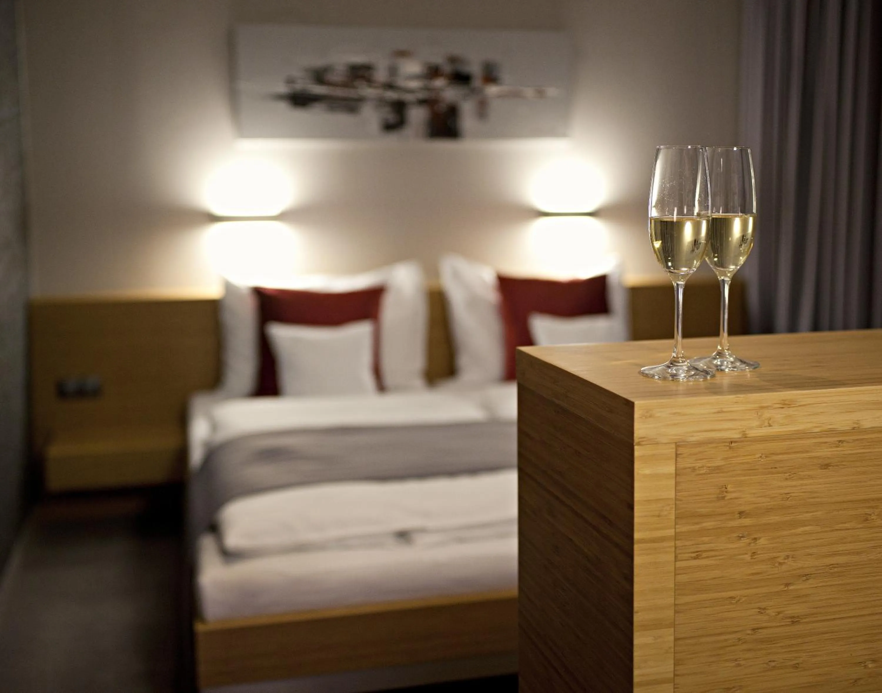 Decorative detail, Bed in Wellness Hotel ABÁCIE