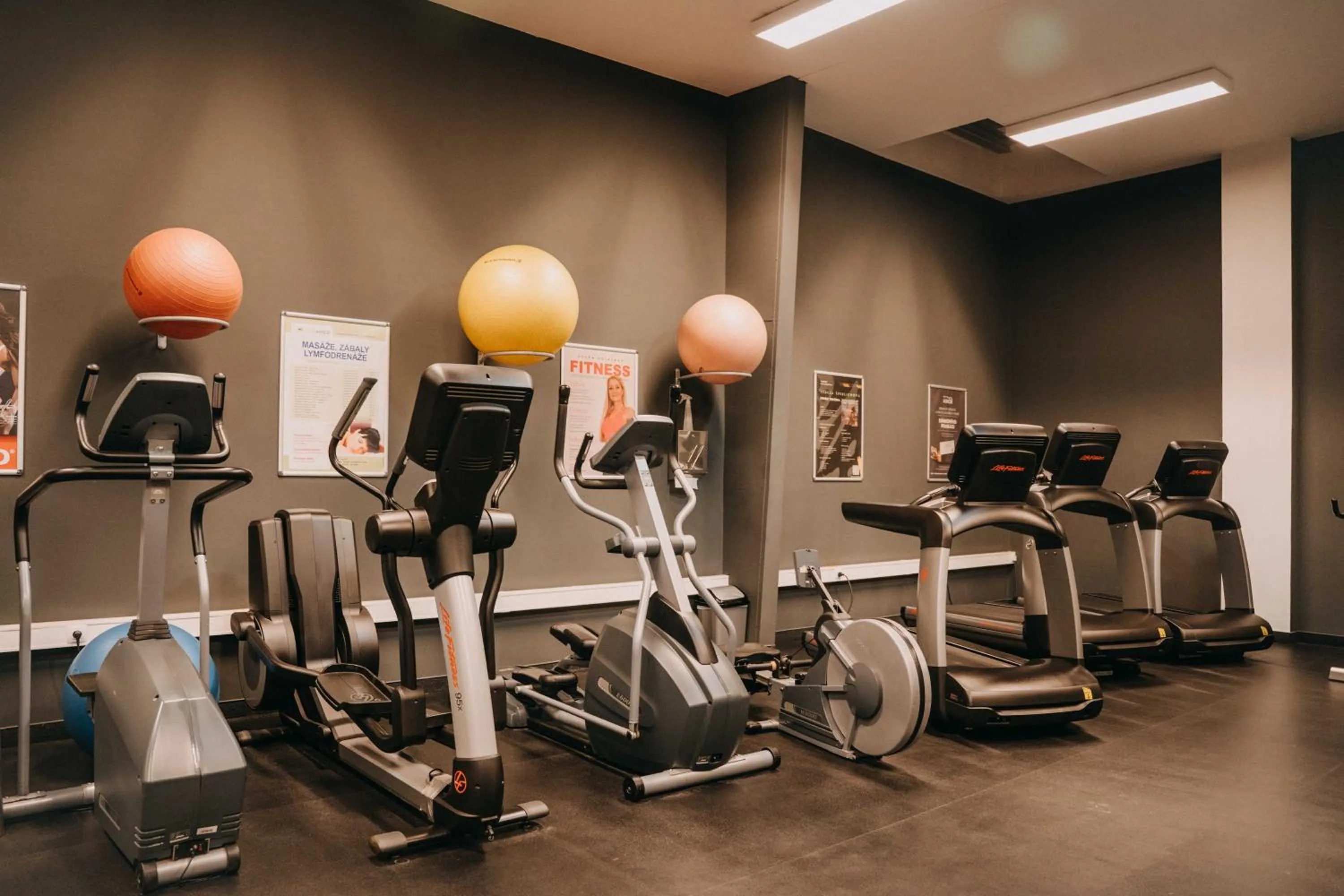 Fitness centre/facilities in Wellness Hotel ABÁCIE