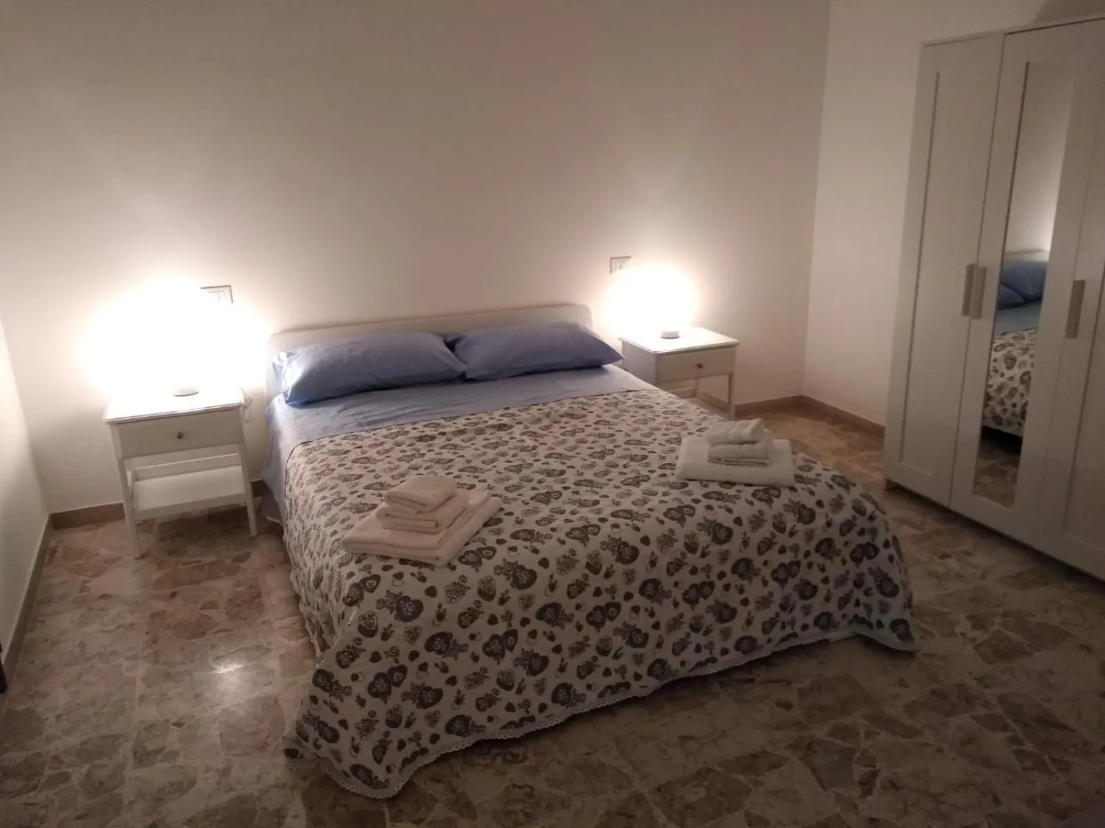 Bed in Villa Iavernaro