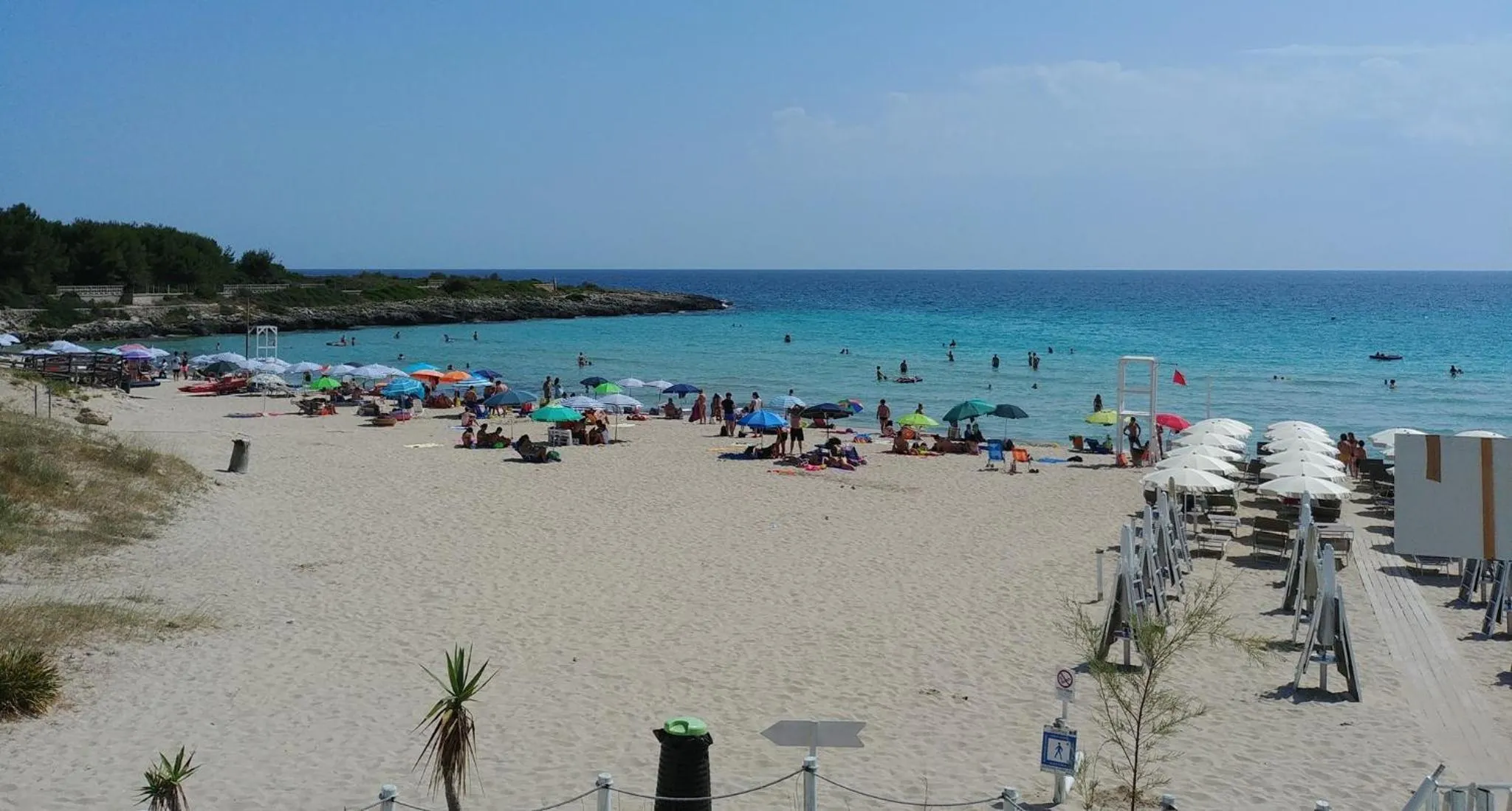 Beach in Villa Iavernaro