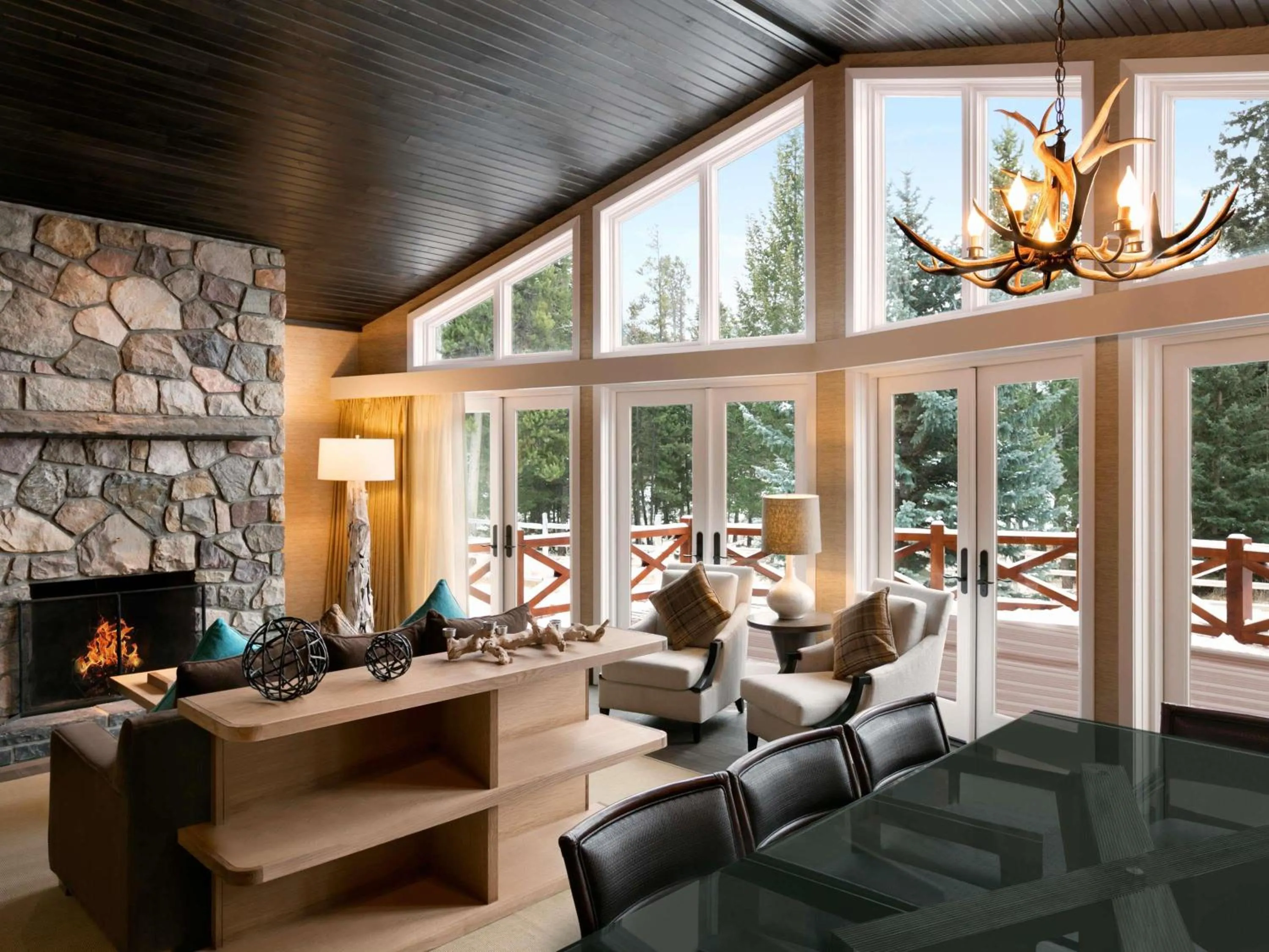 Bedroom in Fairmont Jasper Park Lodge