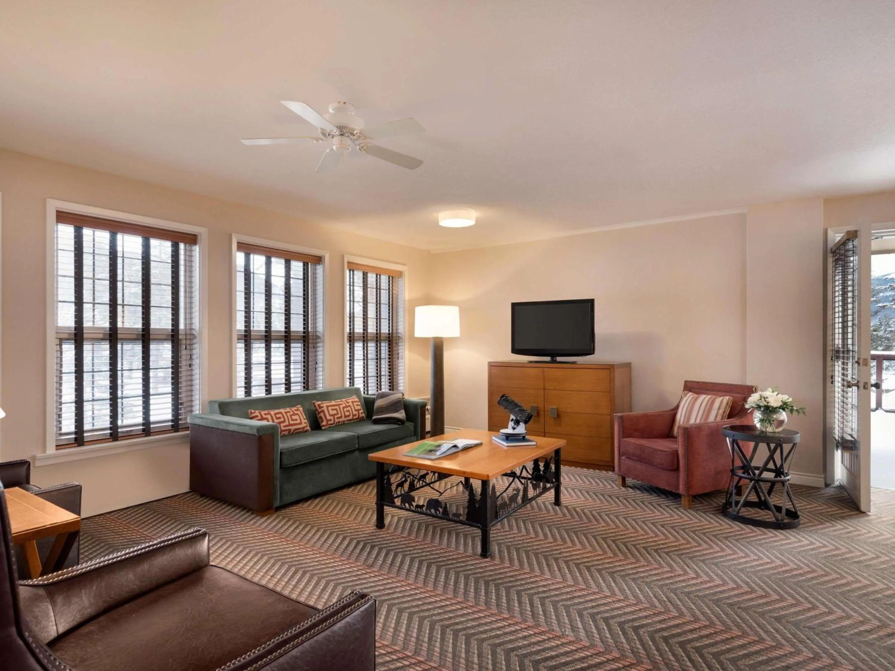 Bedroom in Fairmont Jasper Park Lodge