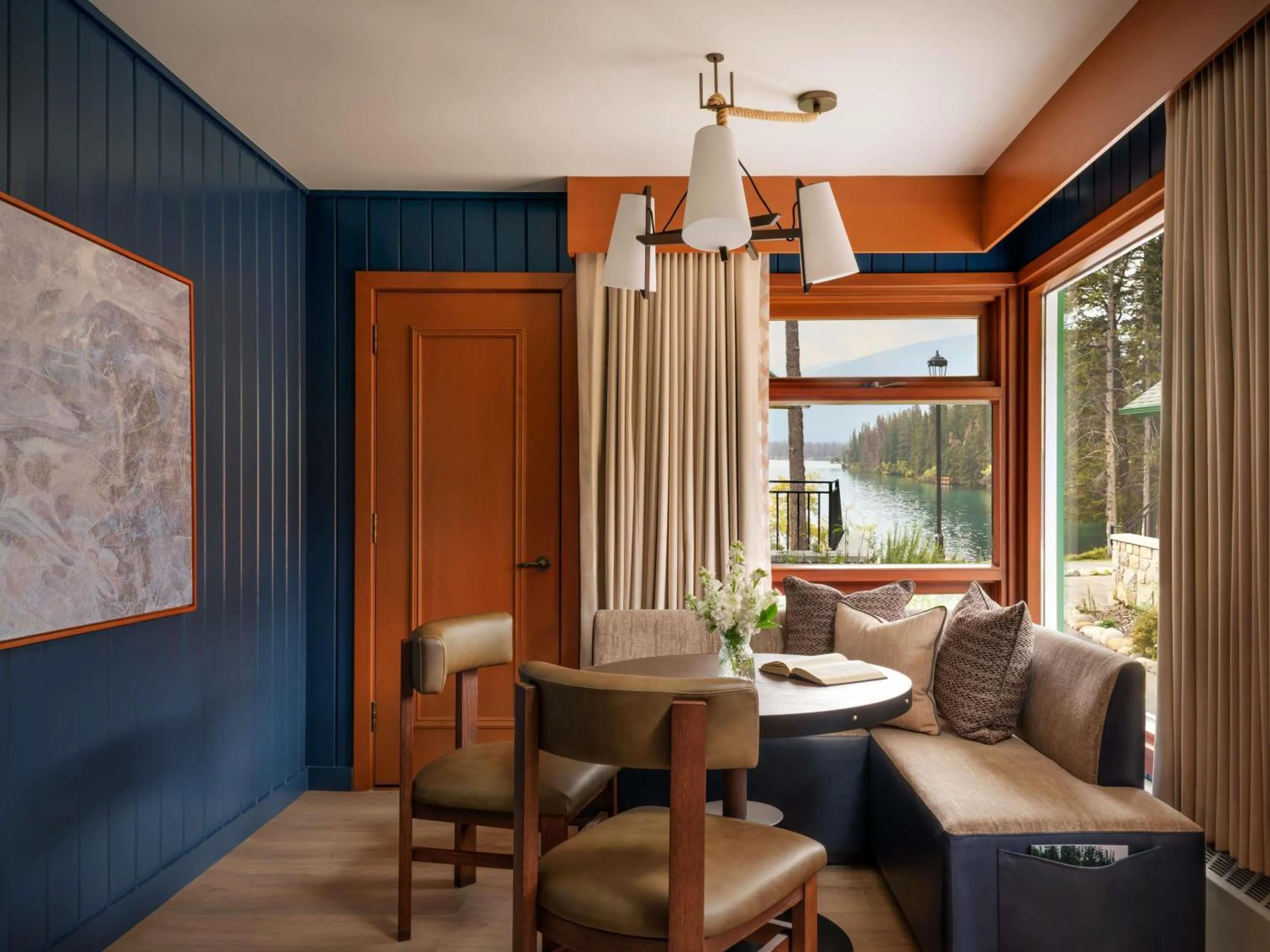 Bedroom in Fairmont Jasper Park Lodge