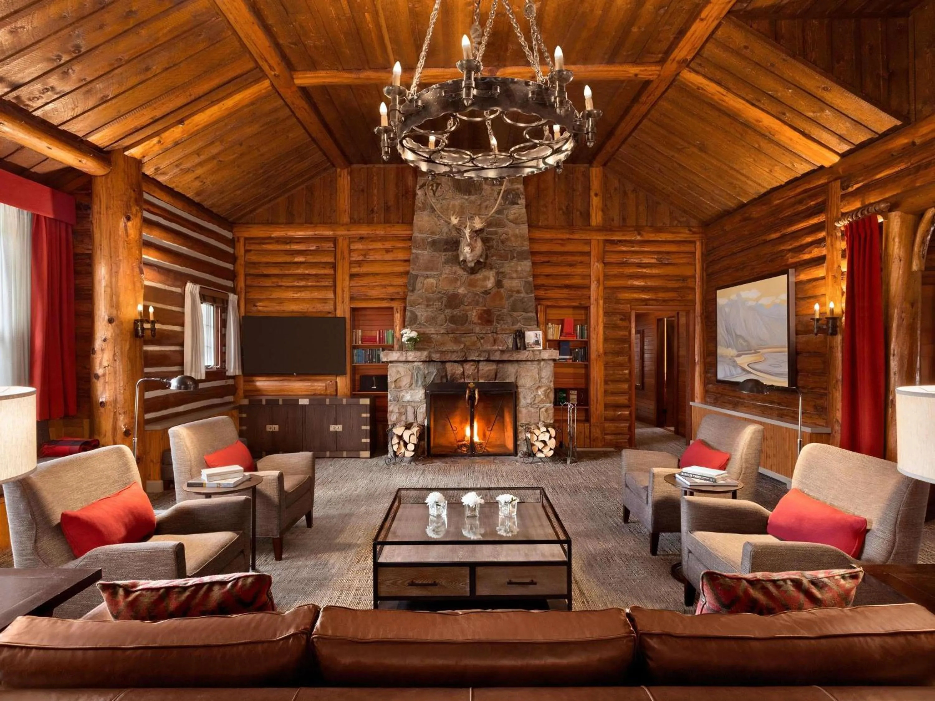 Bedroom in Fairmont Jasper Park Lodge