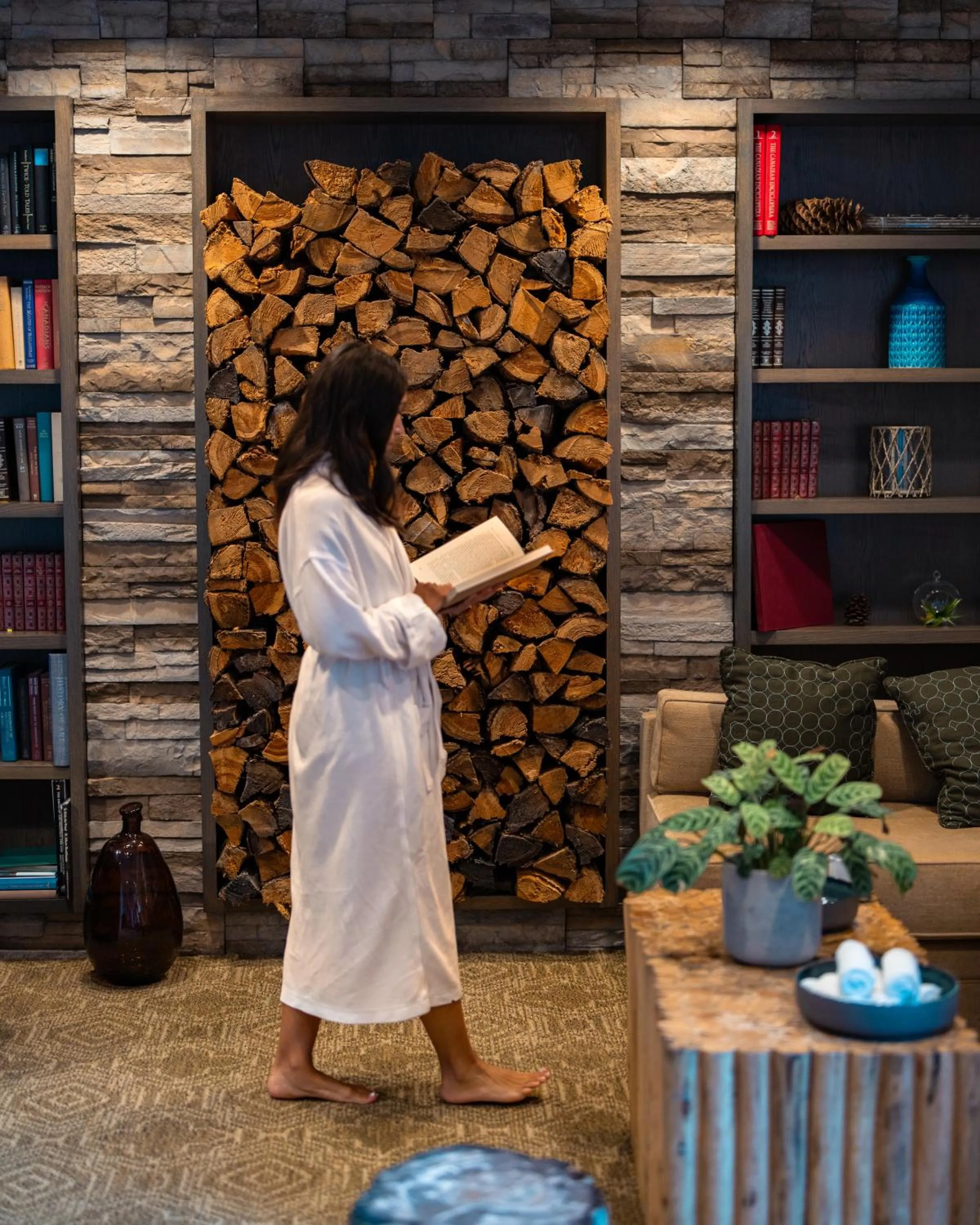 Spa and wellness centre/facilities in Fairmont Jasper Park Lodge