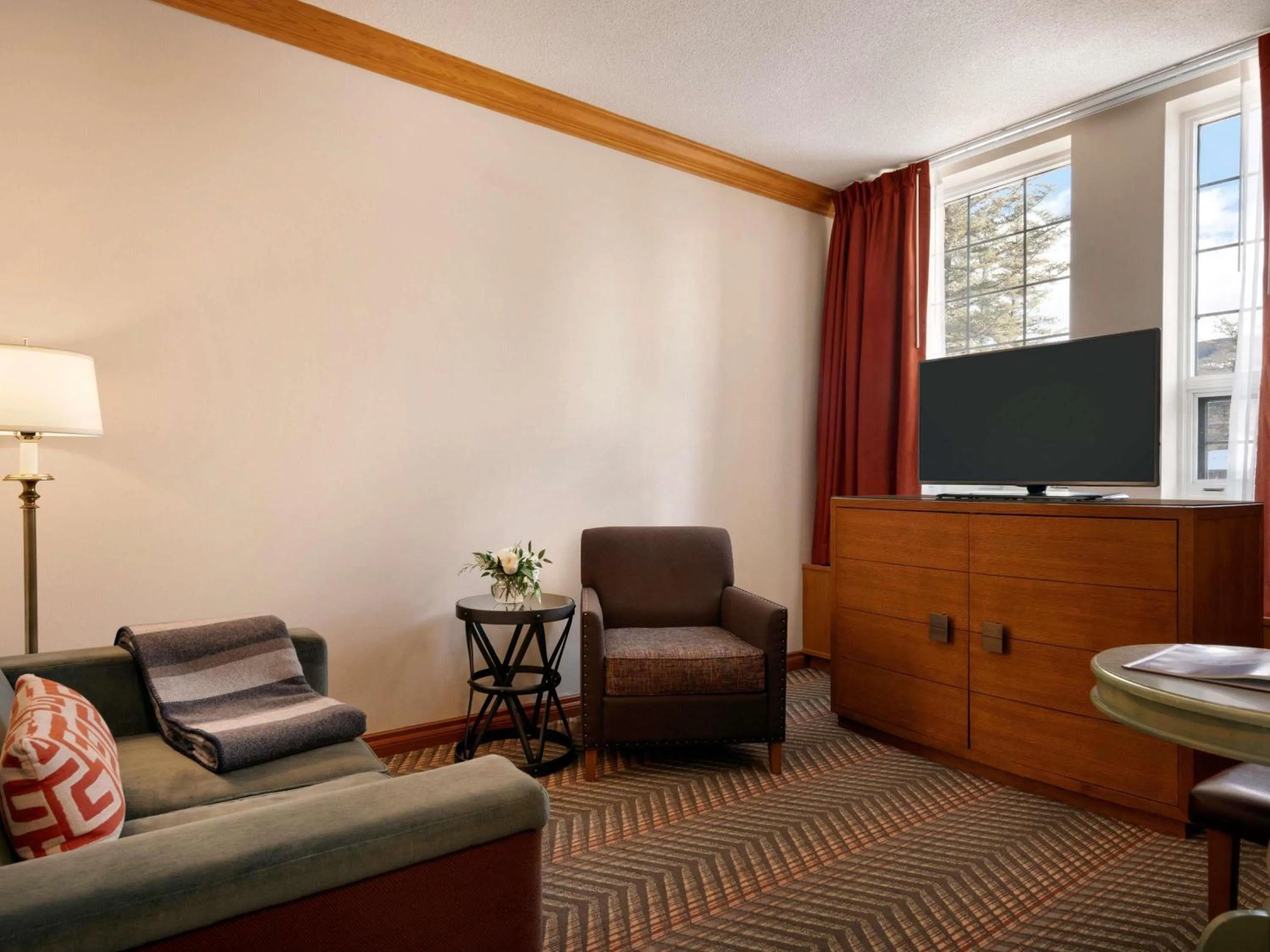 Bedroom in Fairmont Jasper Park Lodge