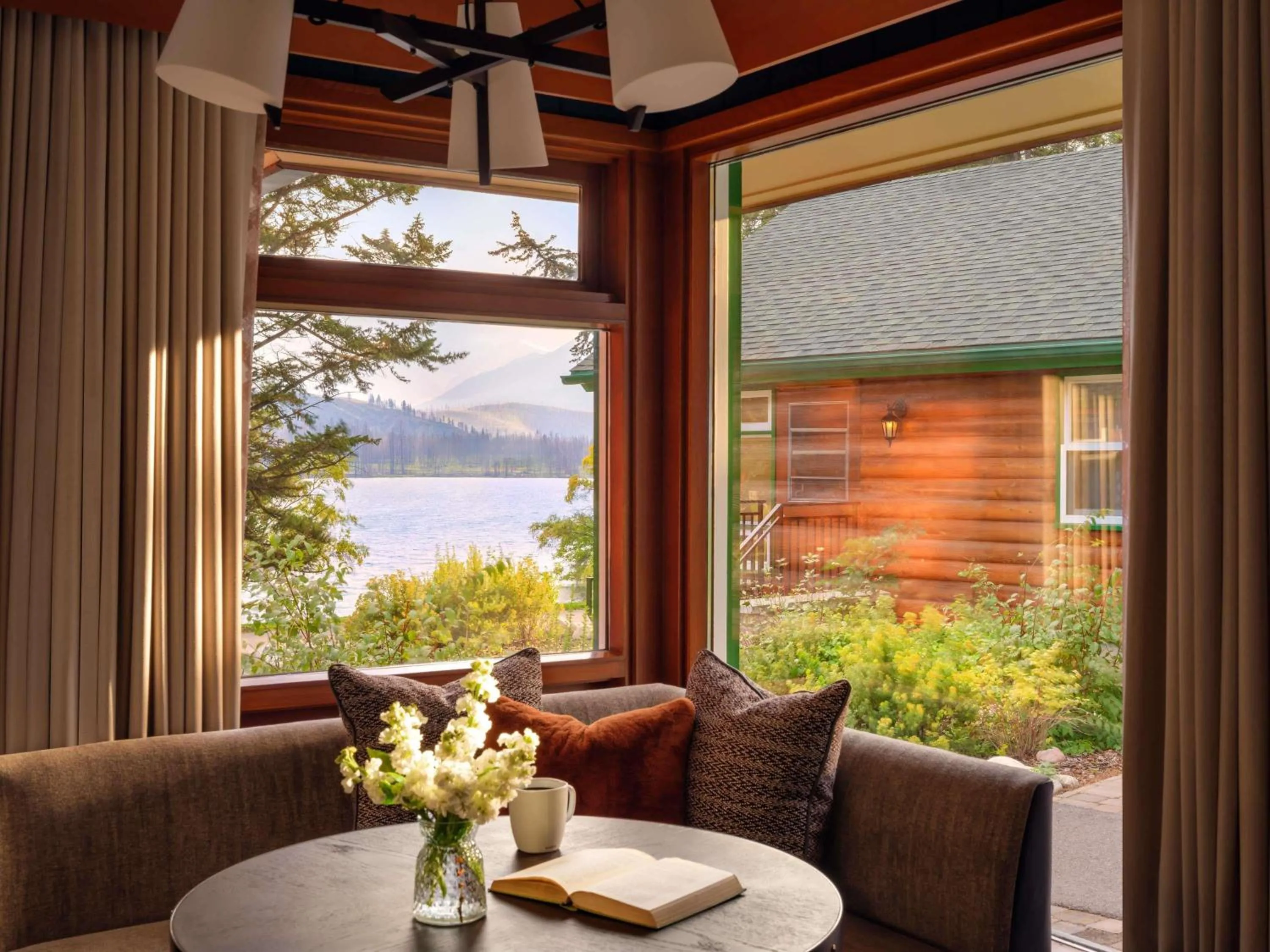Bedroom in Fairmont Jasper Park Lodge