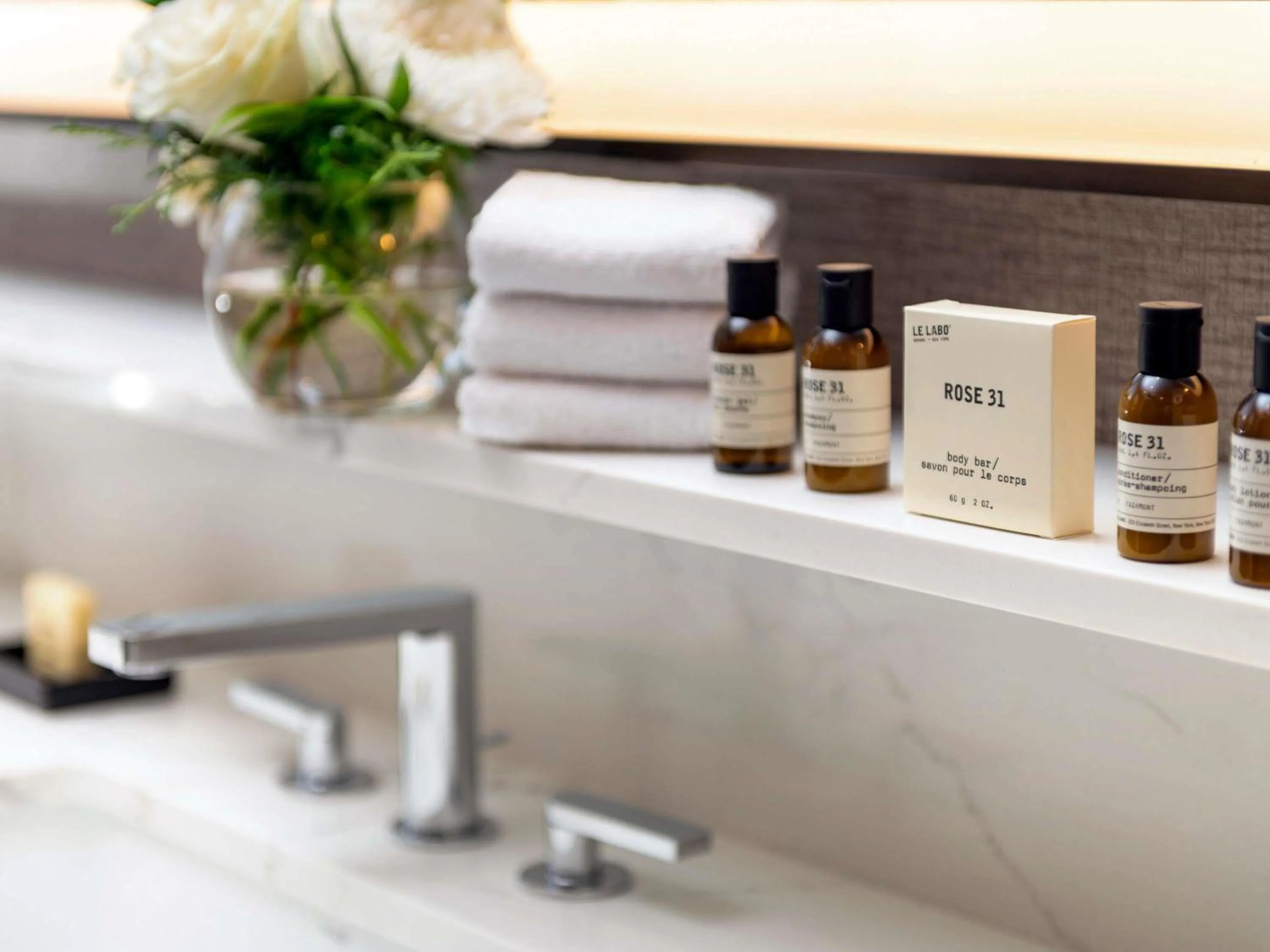 Bedroom in Fairmont Jasper Park Lodge