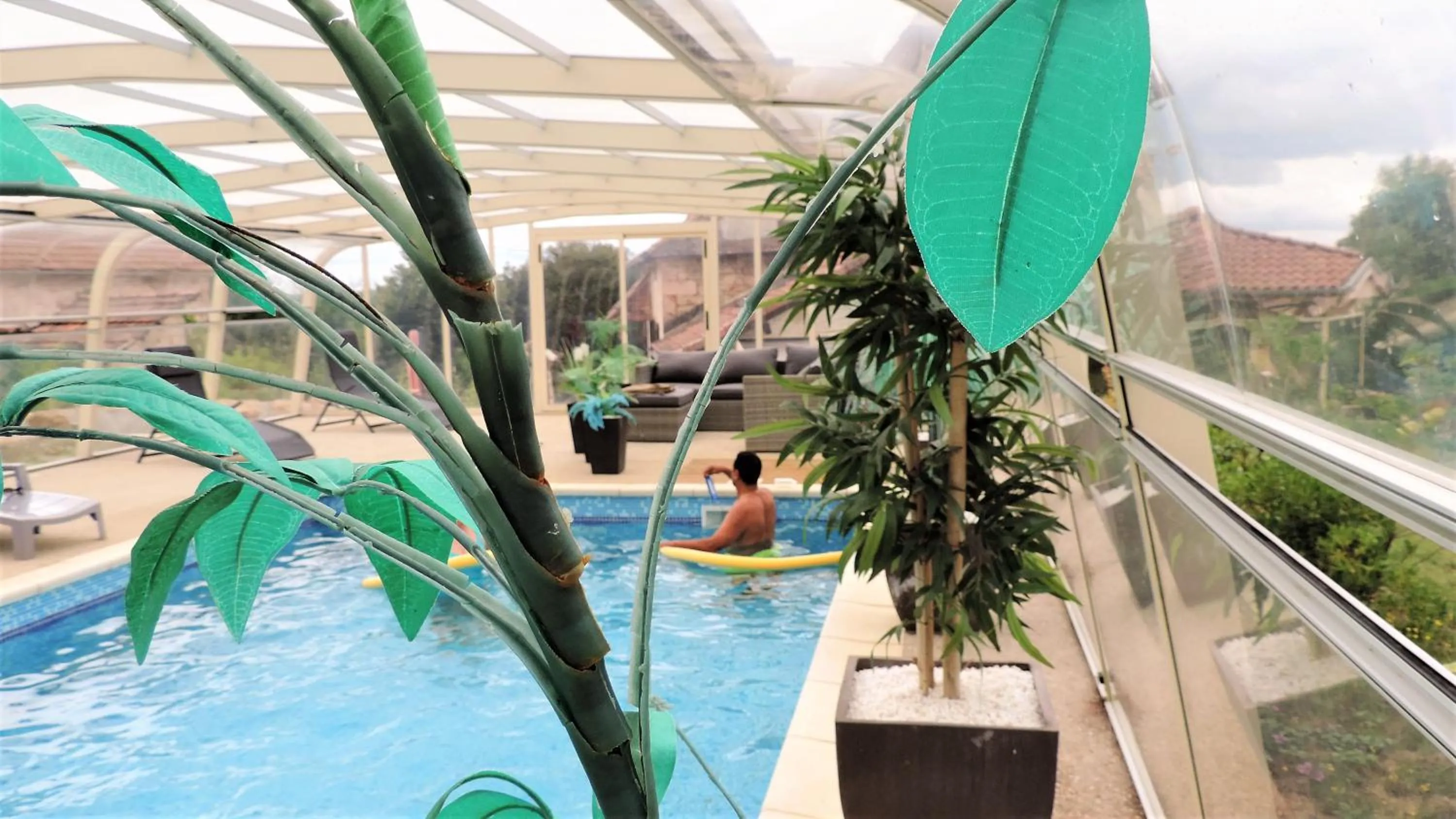 Swimming pool in Le Mas de Cascabel