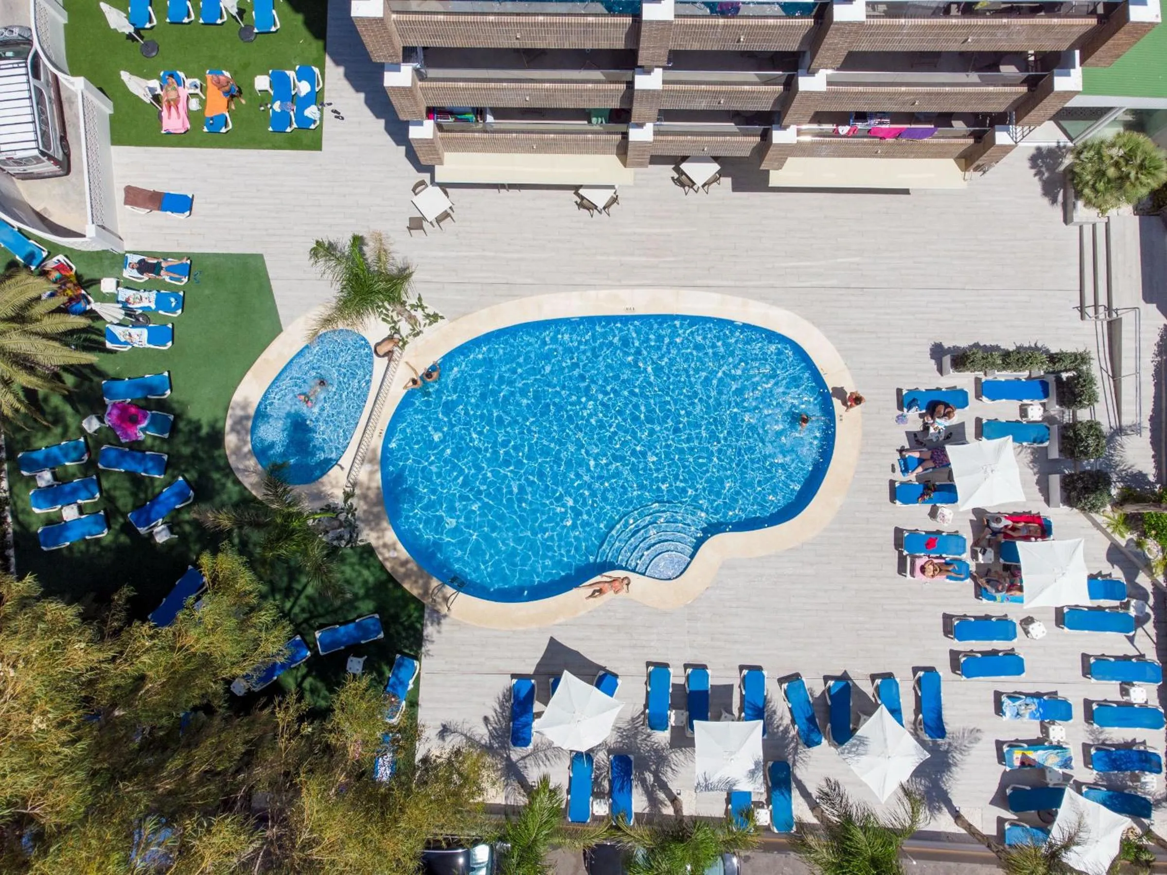 Swimming pool in Aparthotel BCL Levante Beach