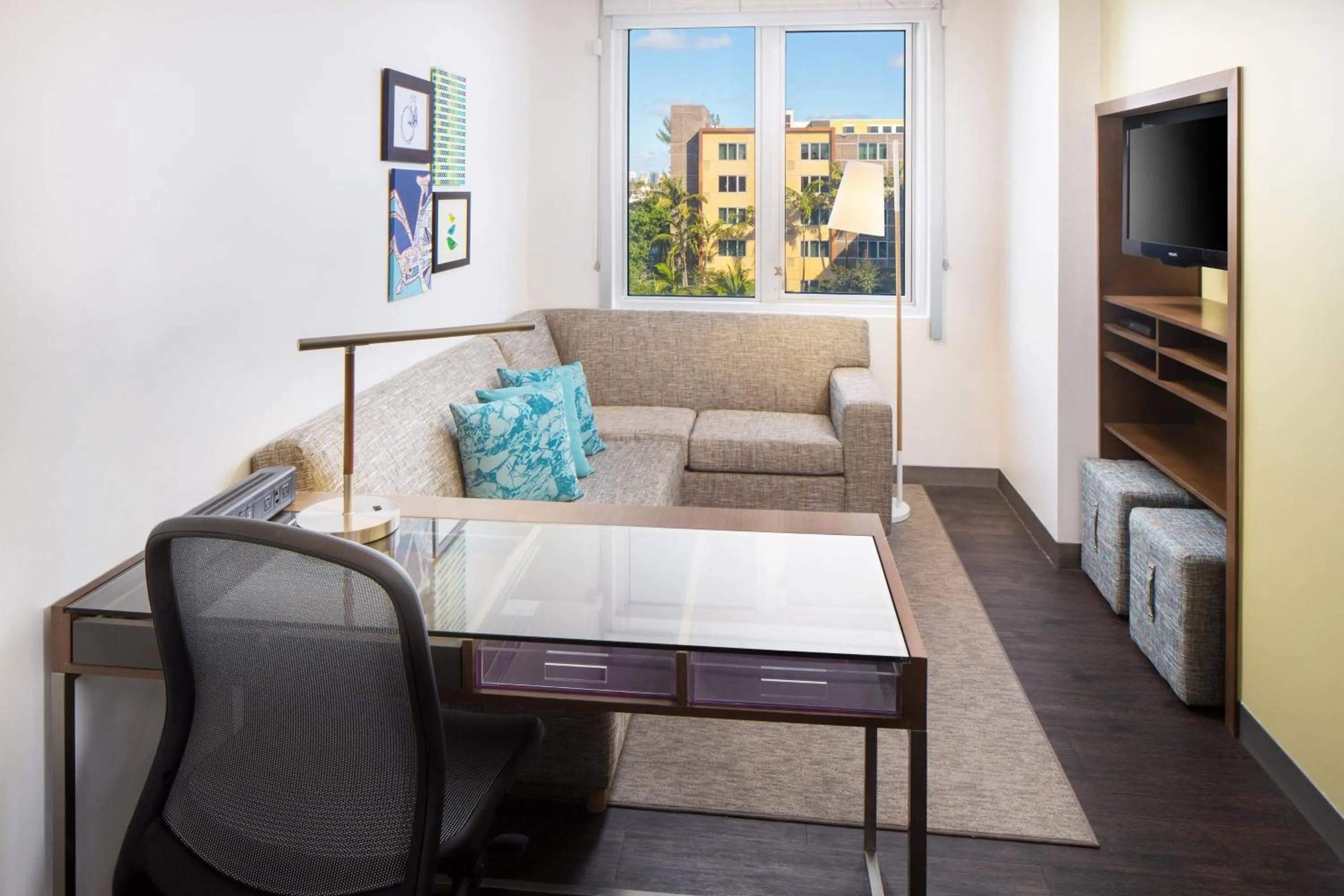 Living room in Element Miami International Airport