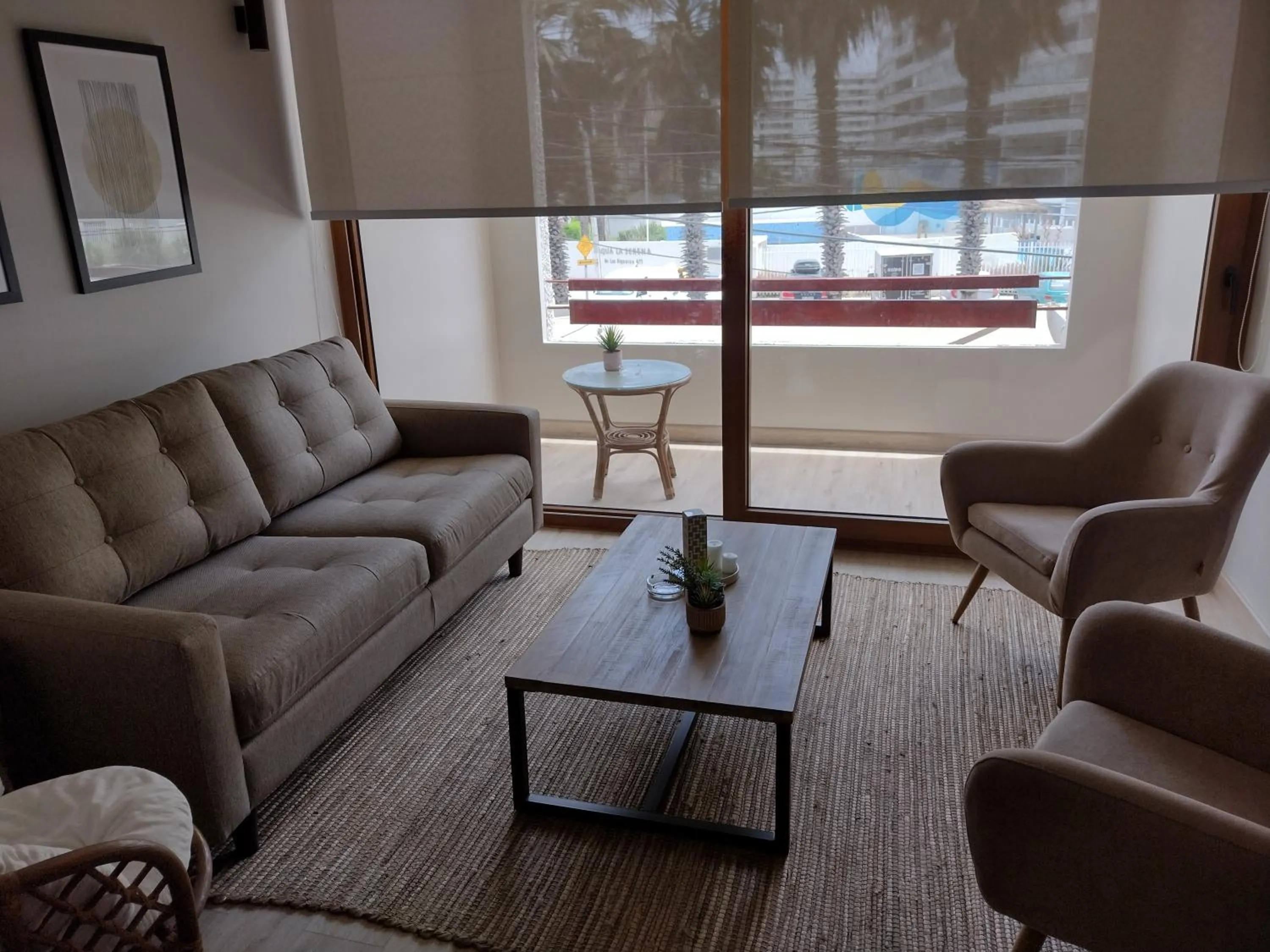 Living room in Hotel Canto del Mar