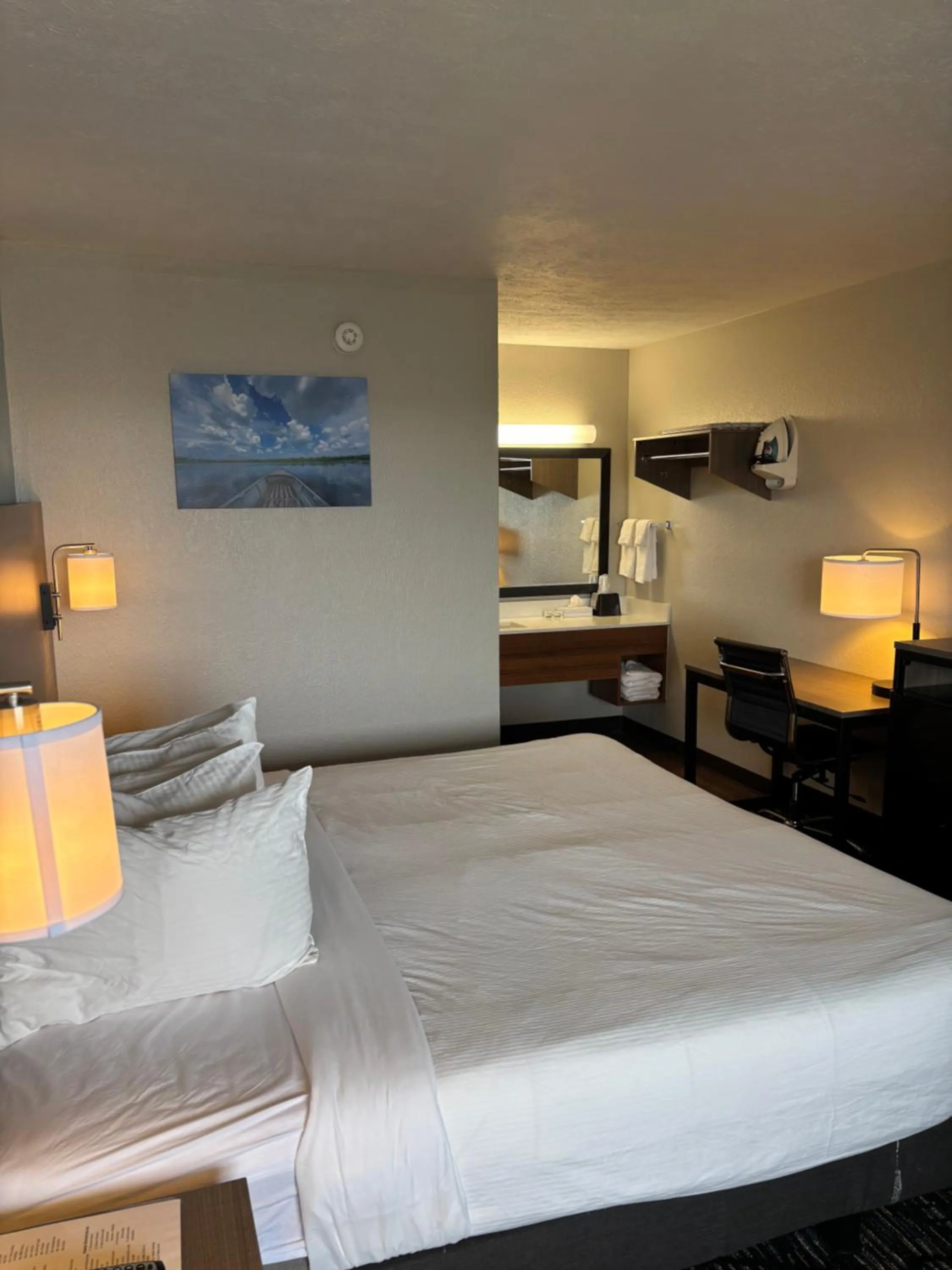 Bed in Baymont by Wyndham Petoskey