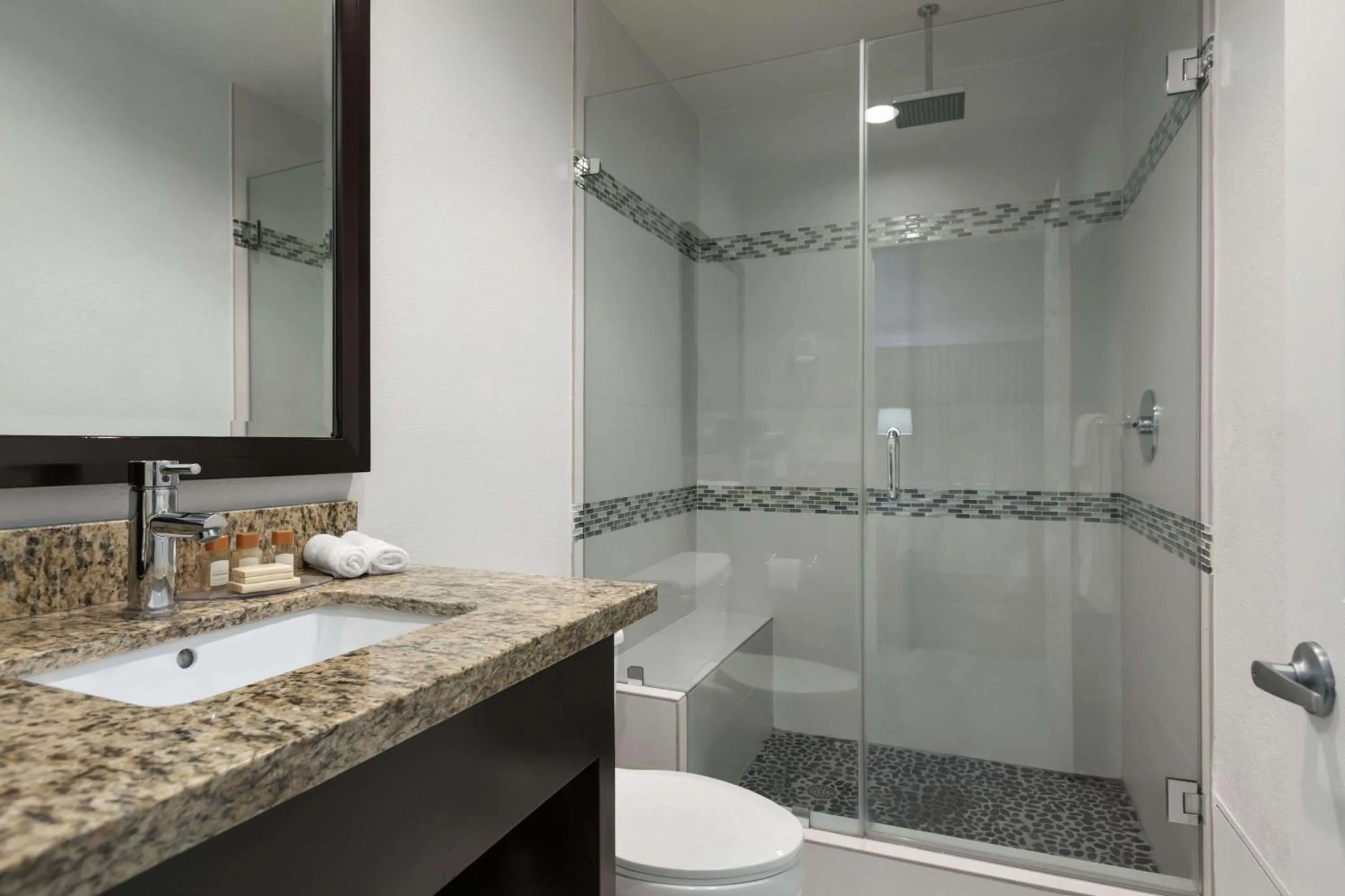 Shower in Days Inn by Wyndham Downey