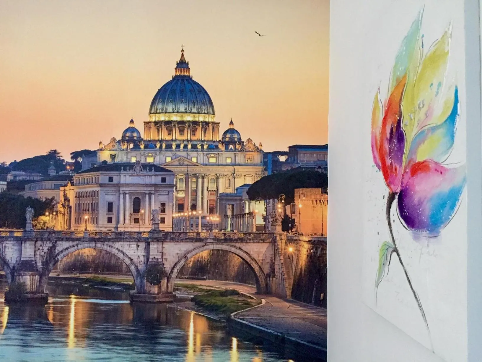 Decorative detail in Guest House Maria