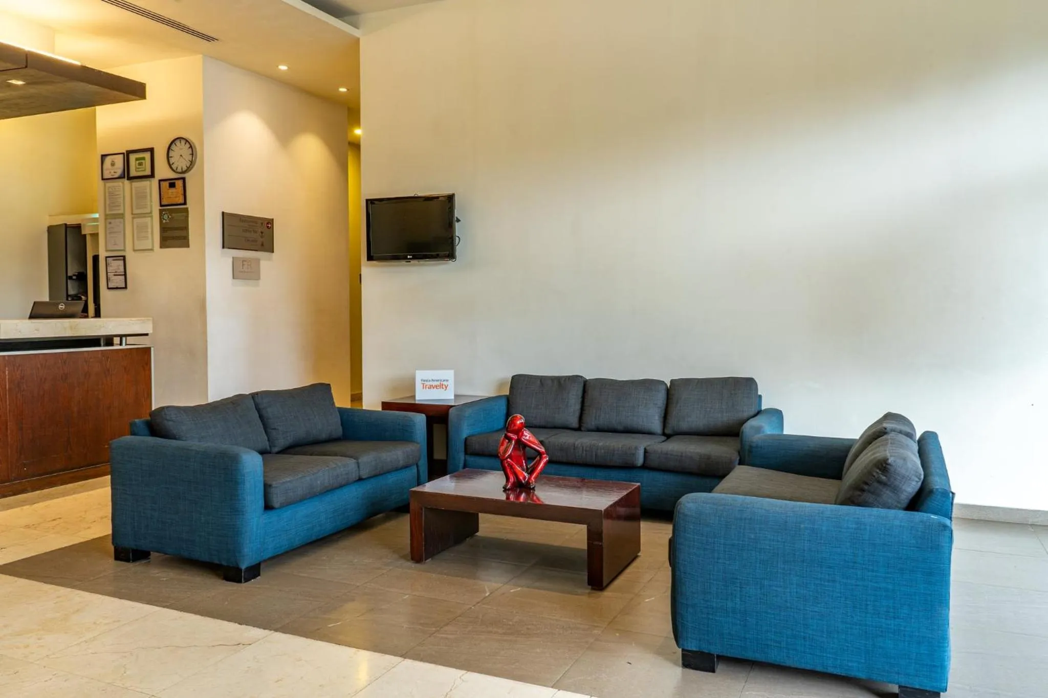 Lobby or reception in Fiesta Inn Tepic
