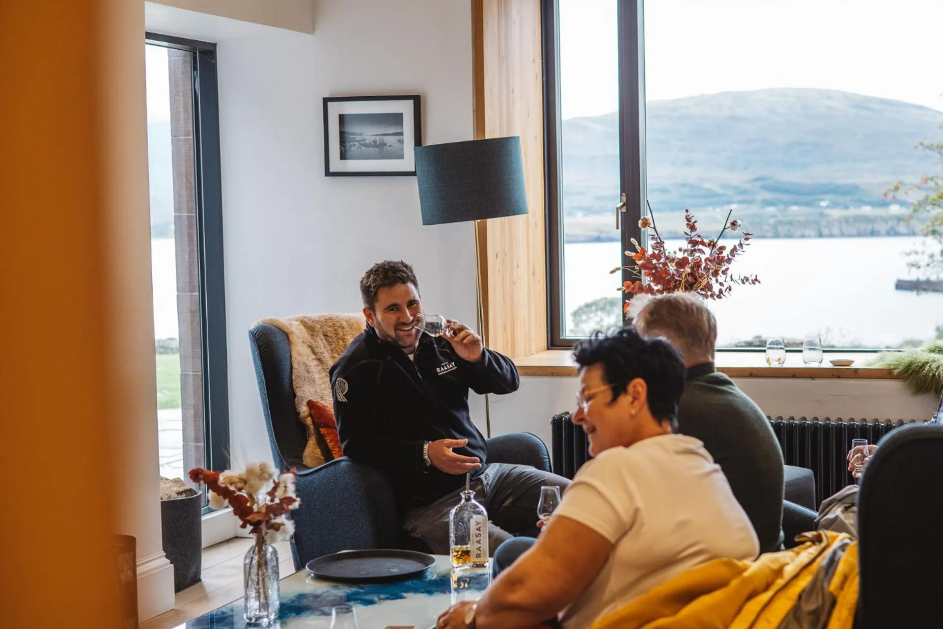 People in Isle of Raasay Distillery