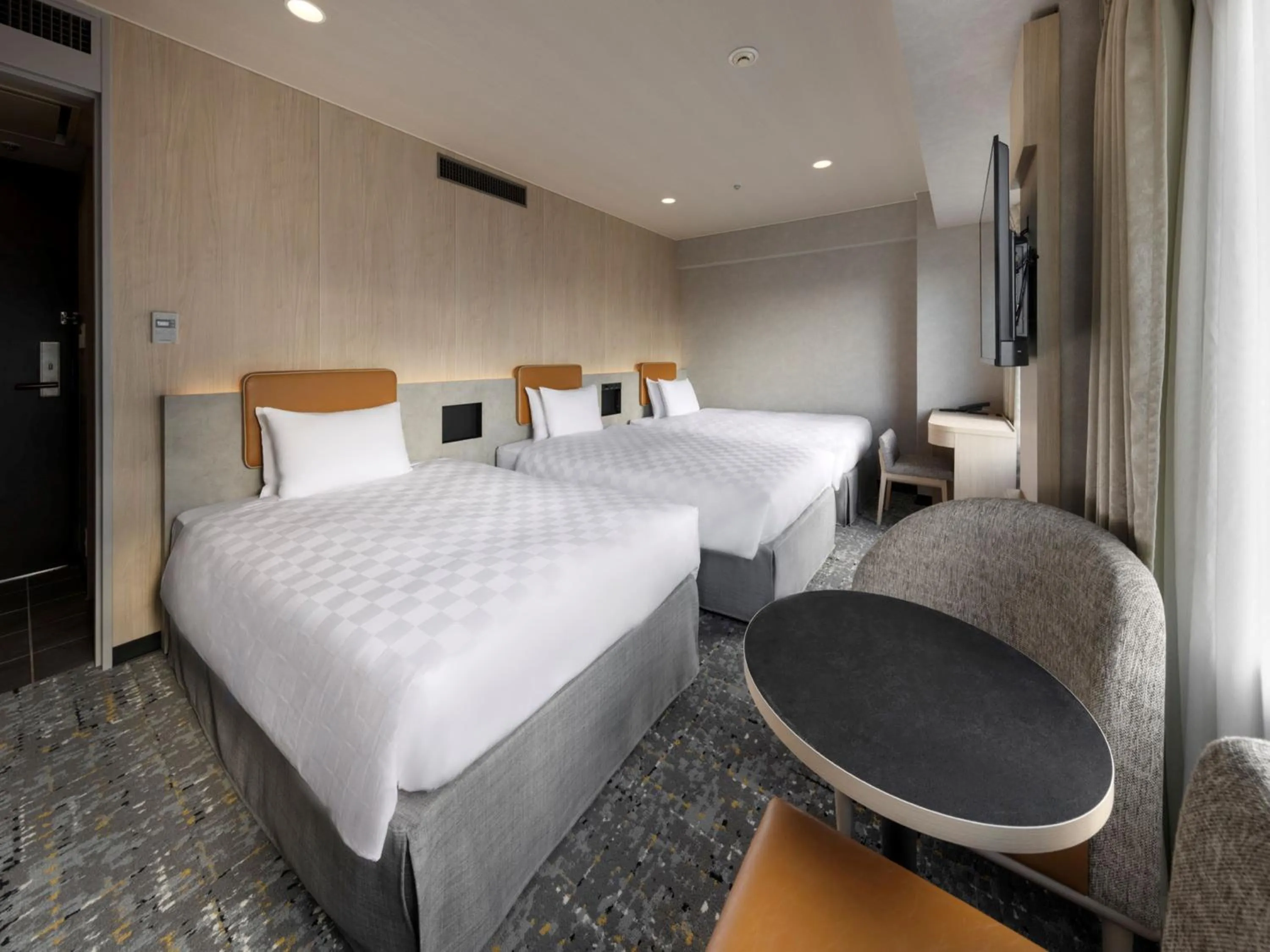 Bed in Shinjuku Prince Hotel