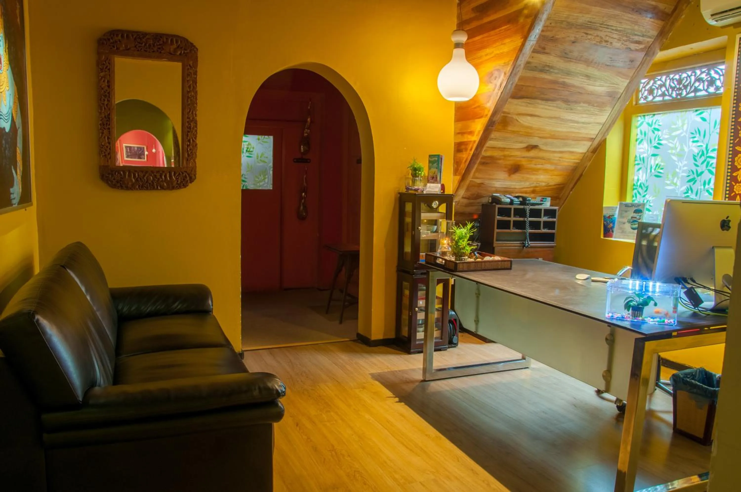 Lobby or reception in Sala Boutique Hotel