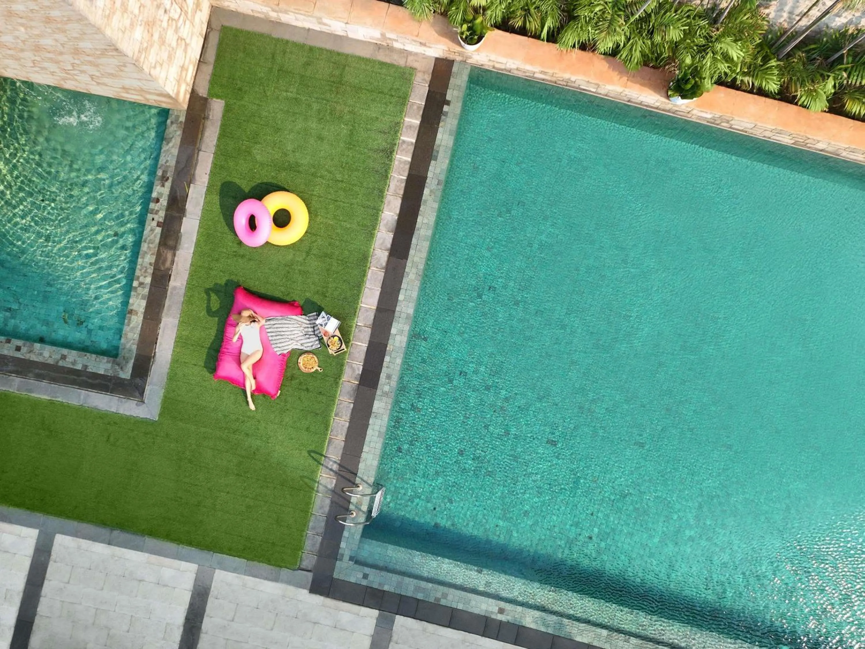 Pool view in Pullman Jakarta Central Park