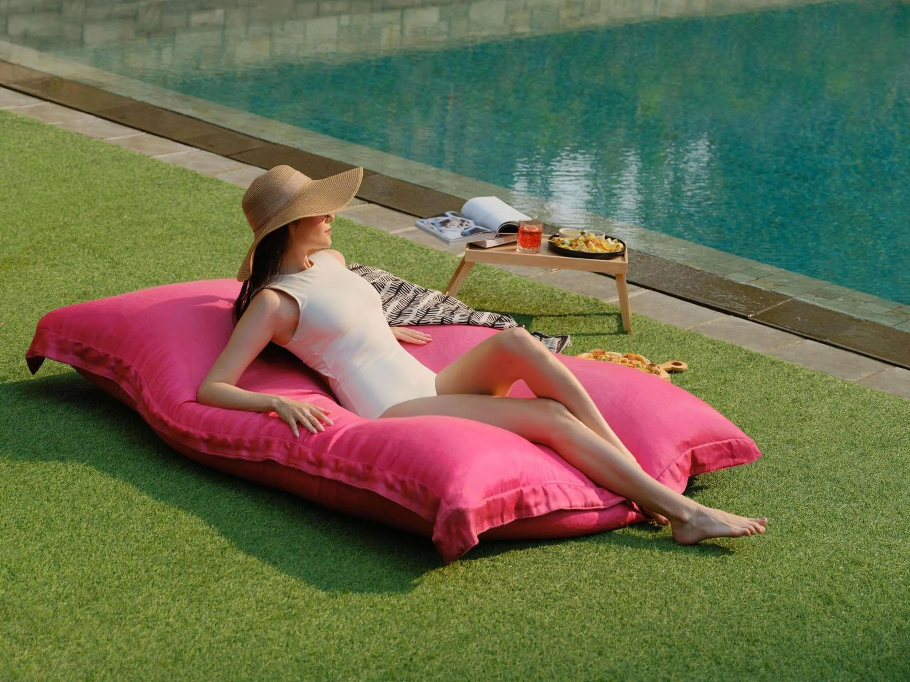 Pool view in Pullman Jakarta Central Park