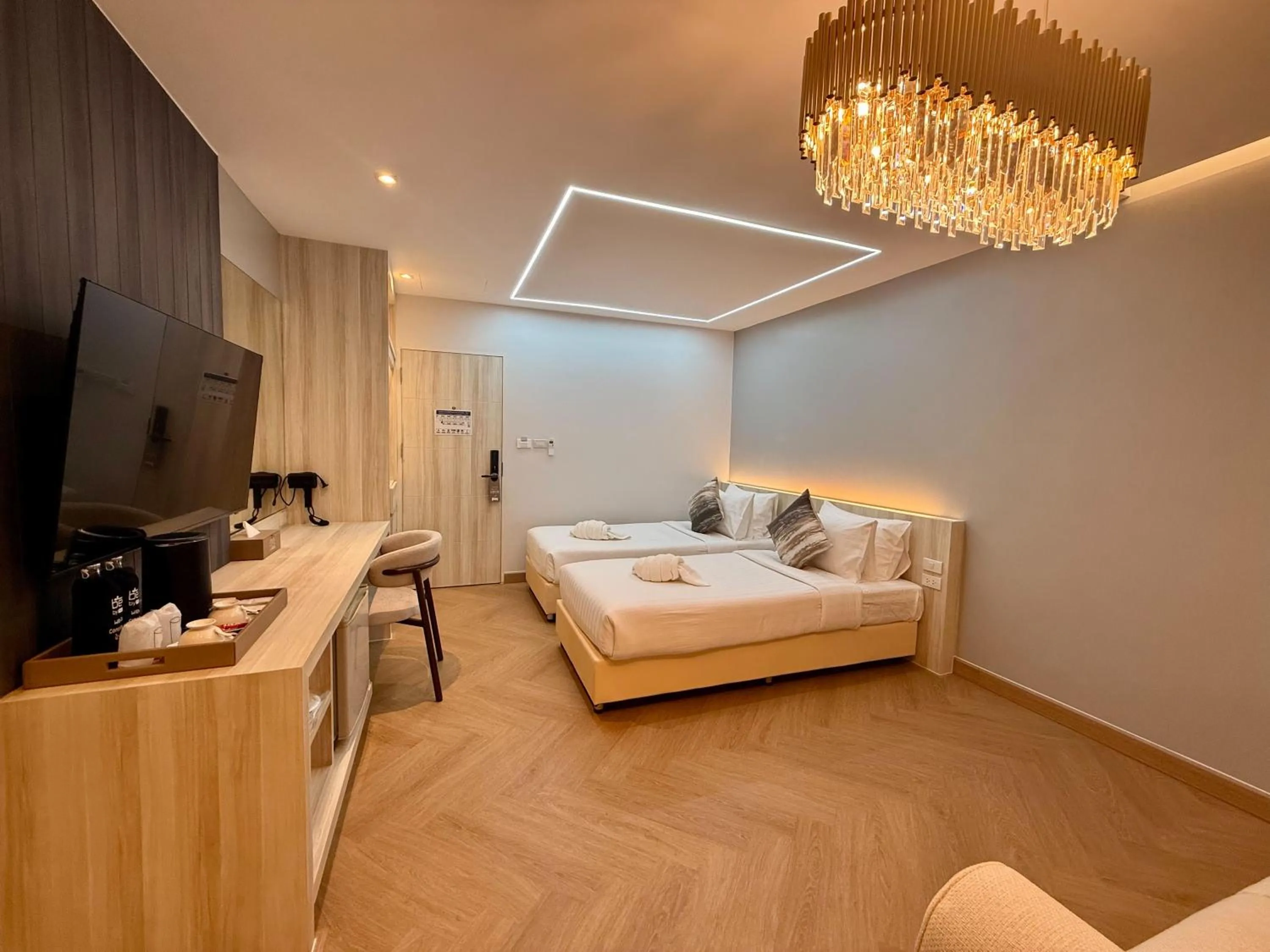 Photo of the whole room, Bed in Bed by Tha-Pra SHA Plus