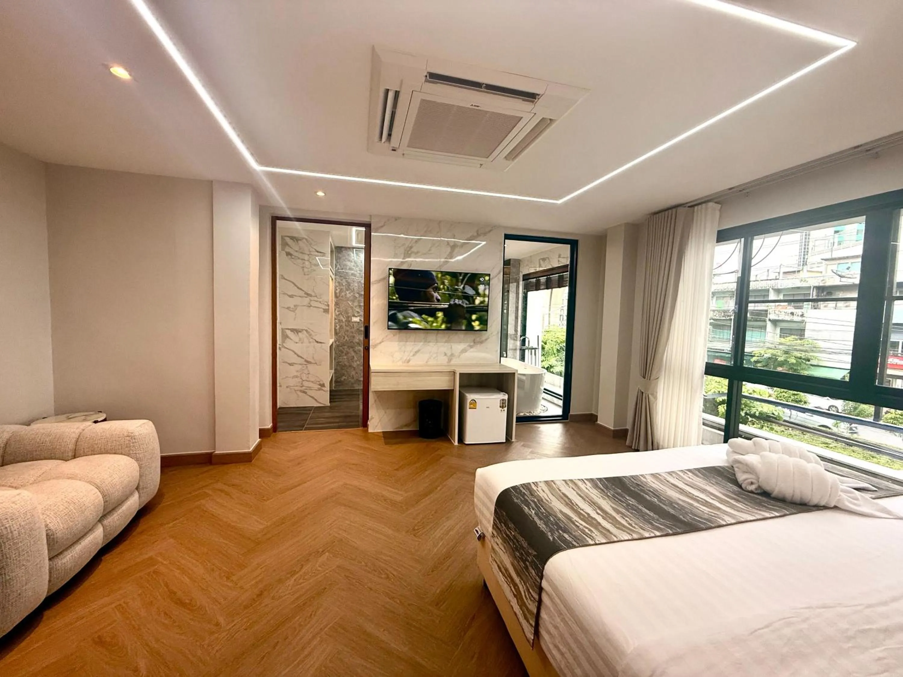 Inner courtyard view, Bed in Bed by Tha-Pra SHA Plus