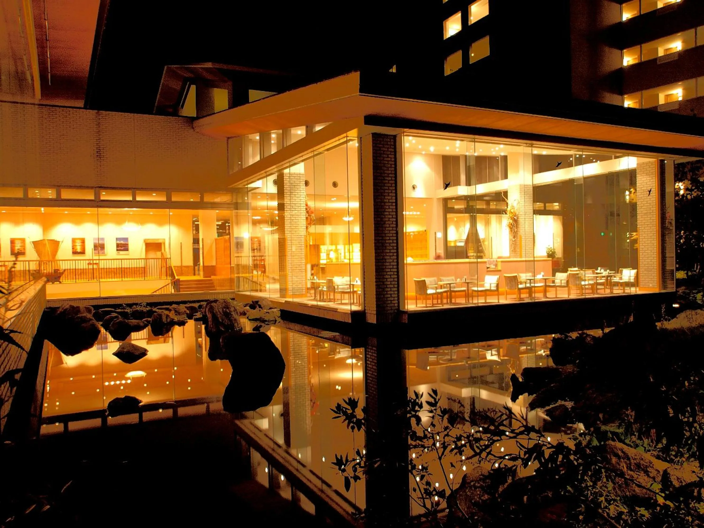 Lounge or bar in Kussharo Prince Hotel