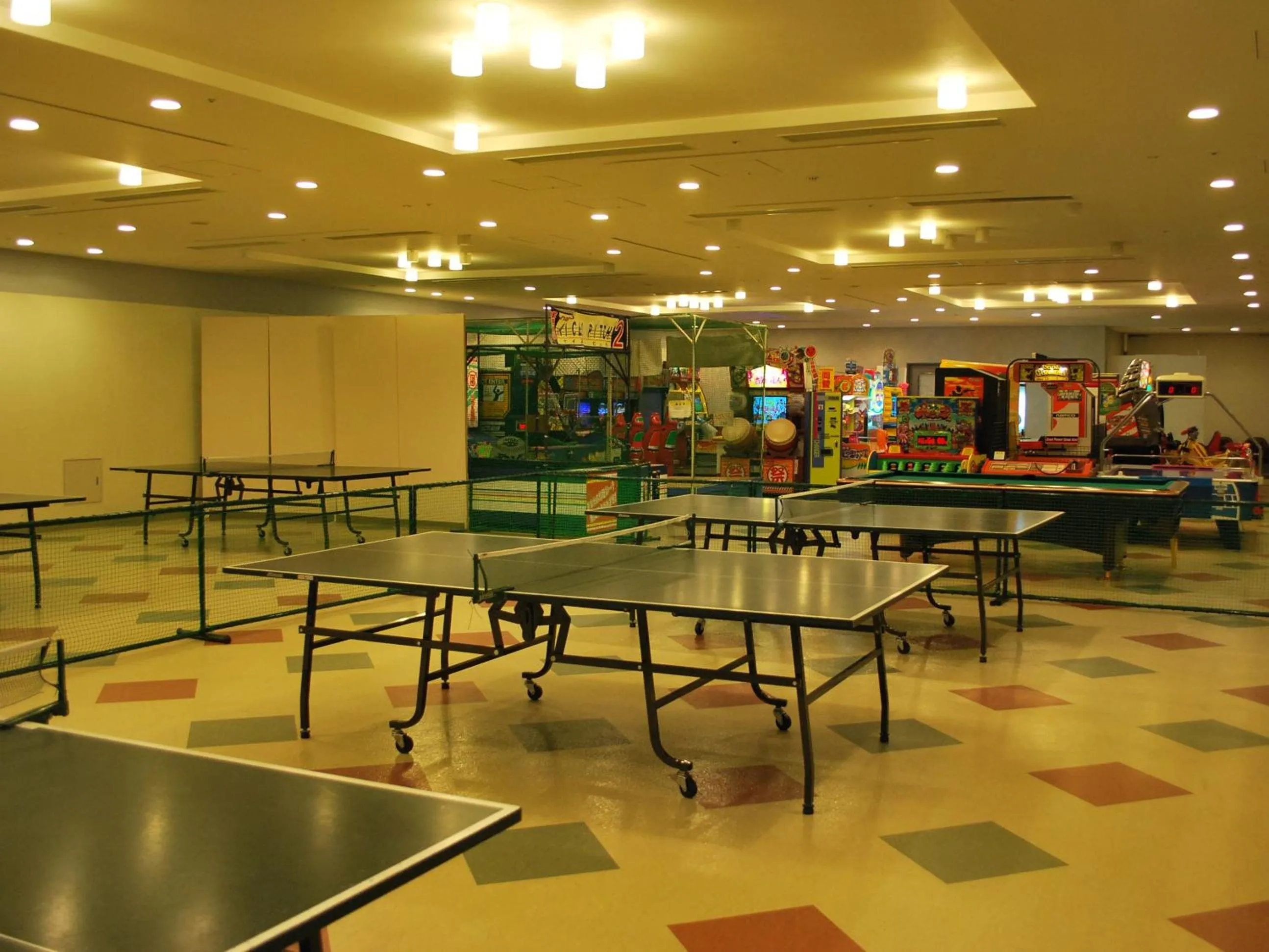 Table tennis in Kussharo Prince Hotel