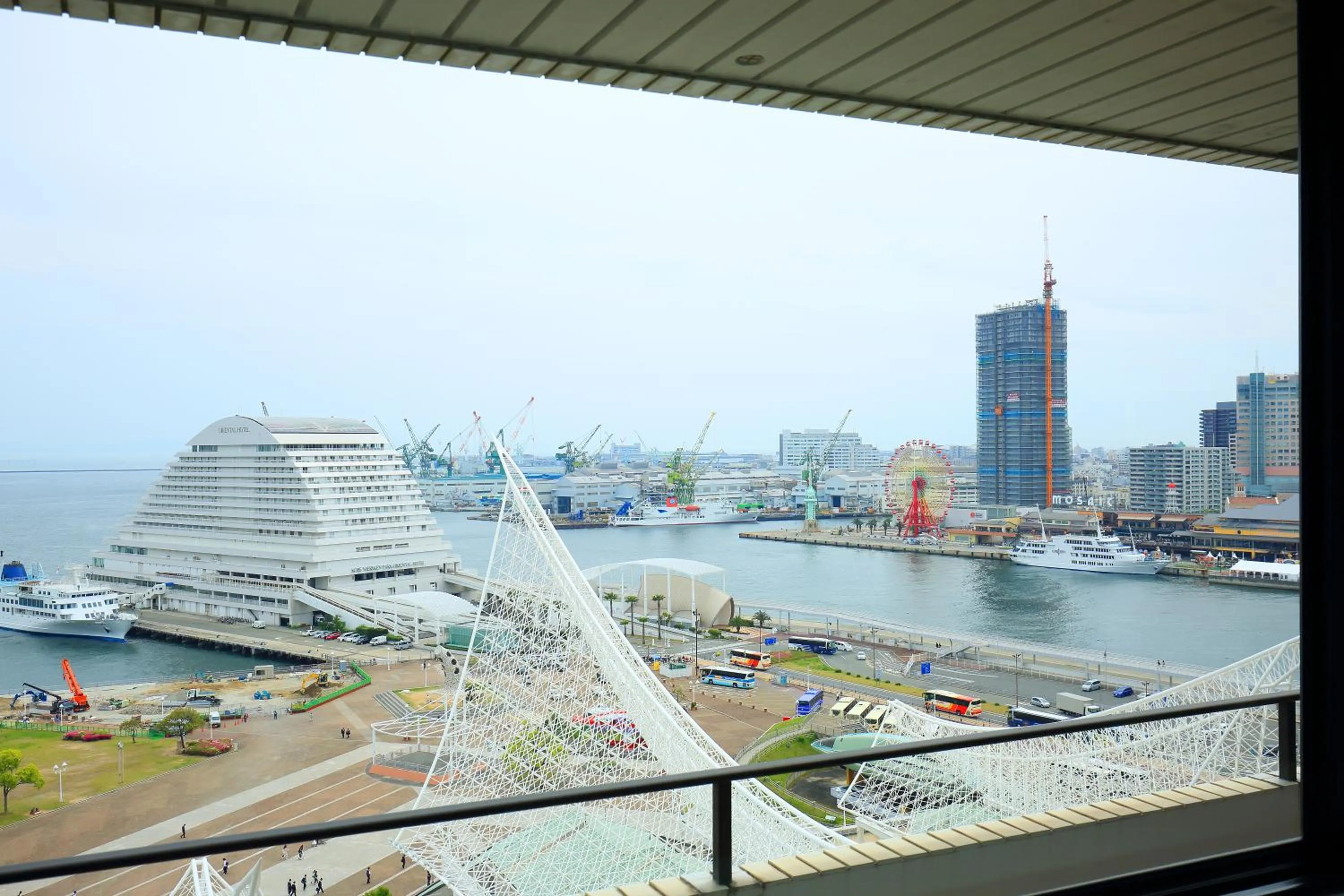 Sea view in Hotel Okura Kobe