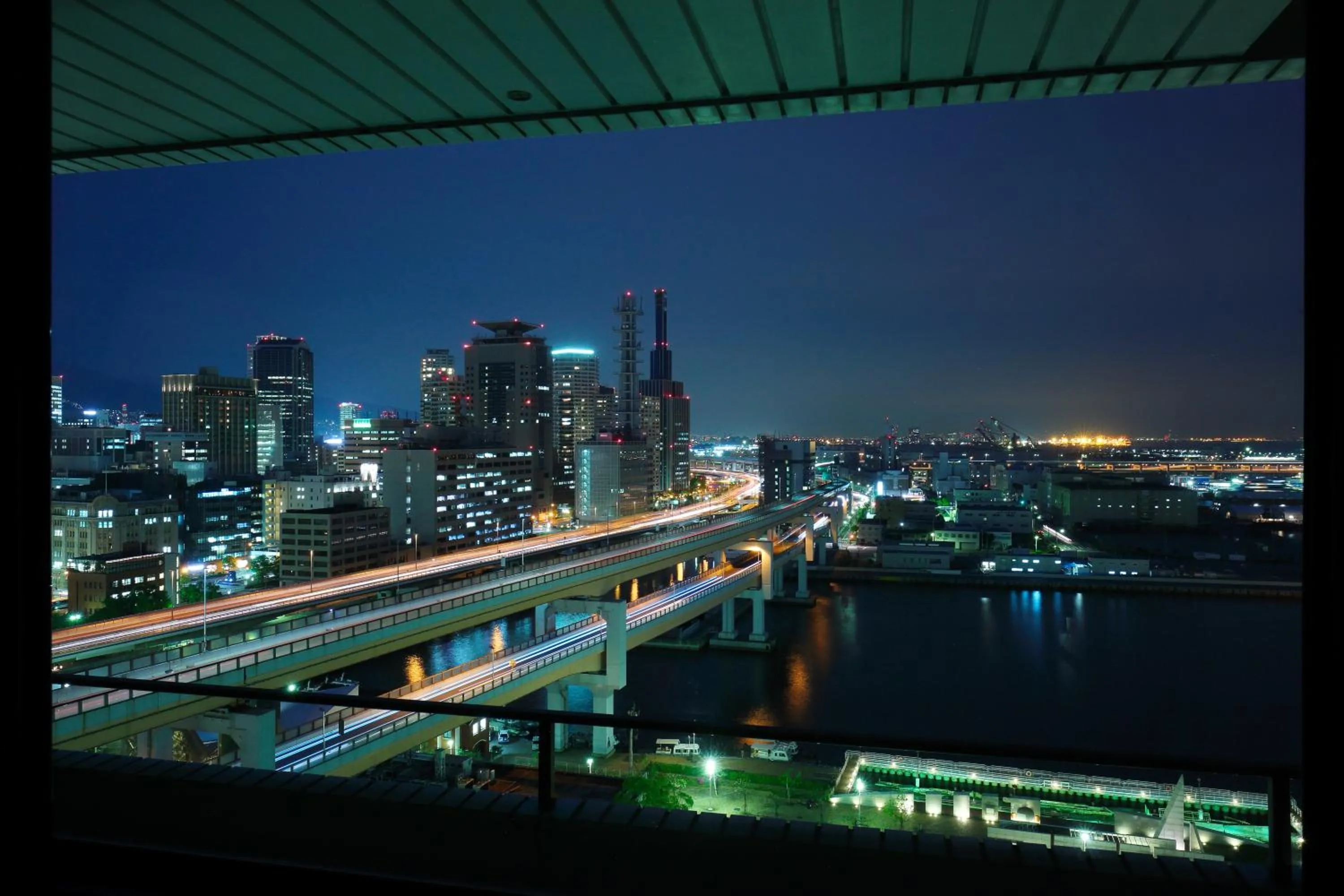City view in Hotel Okura Kobe